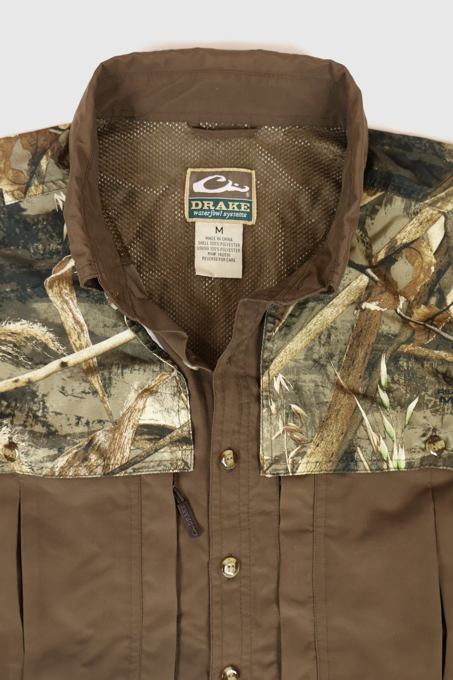 Vintage Camo Button-Down Shirt Image 3