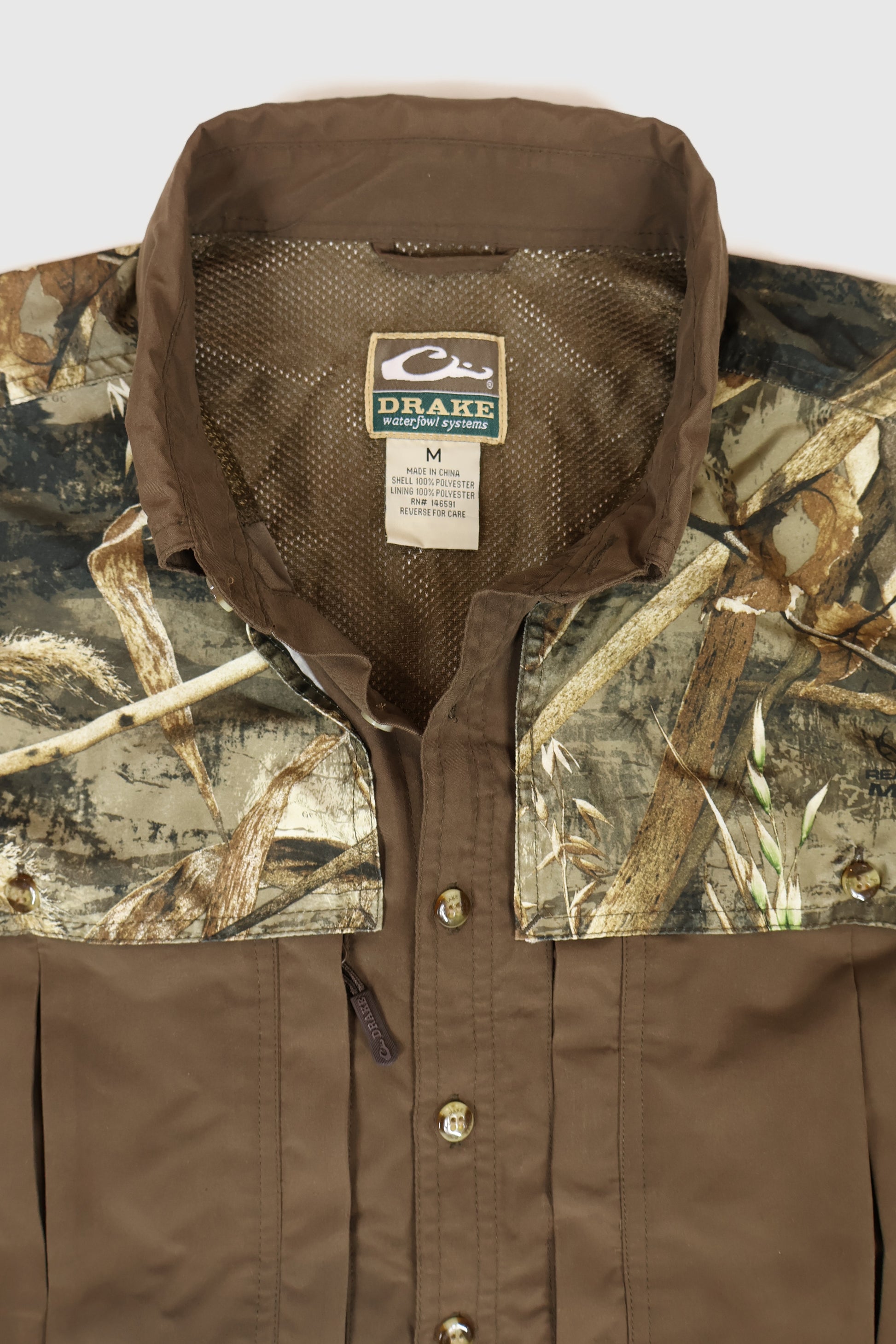 Vintage Camo Button-Down Shirt Image 3