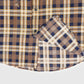 Vintage Brown Plaud Button-Down Shirt