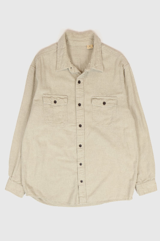 Vintage Flannel Button-Down Shirt Image 0
