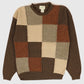 Vintage Block Pattern Sweater Image 0