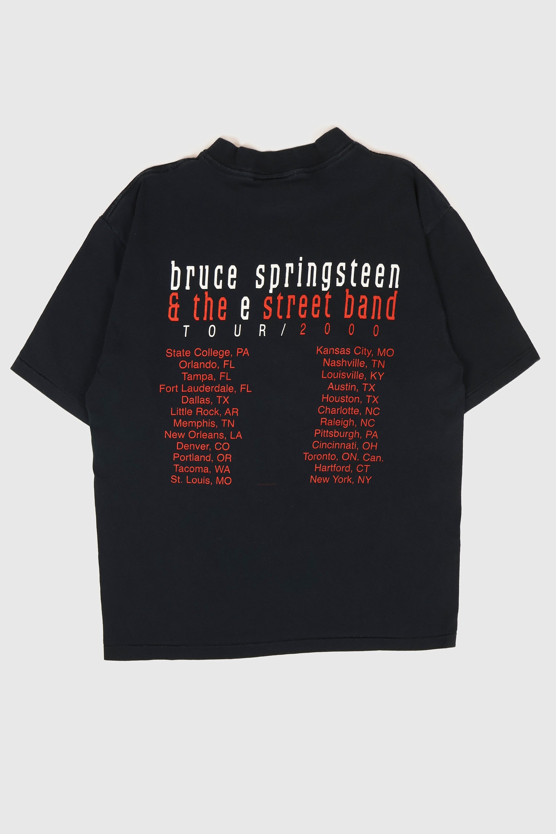 Vintage Bruce Springsteen 2000 Tour Tee Image 1