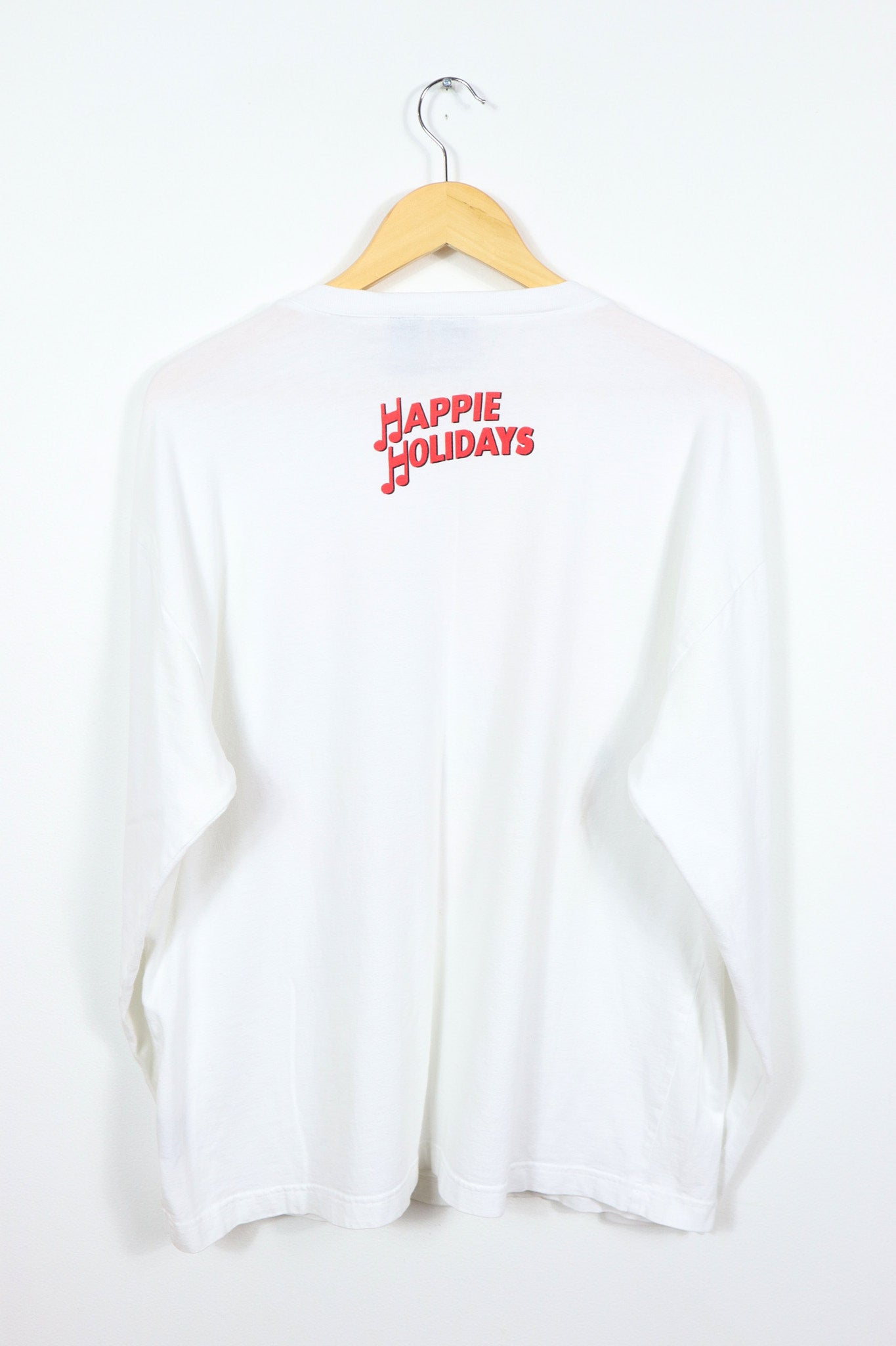 Vintage Bugs Bunny Happie Holidays Long Sleeve Tee