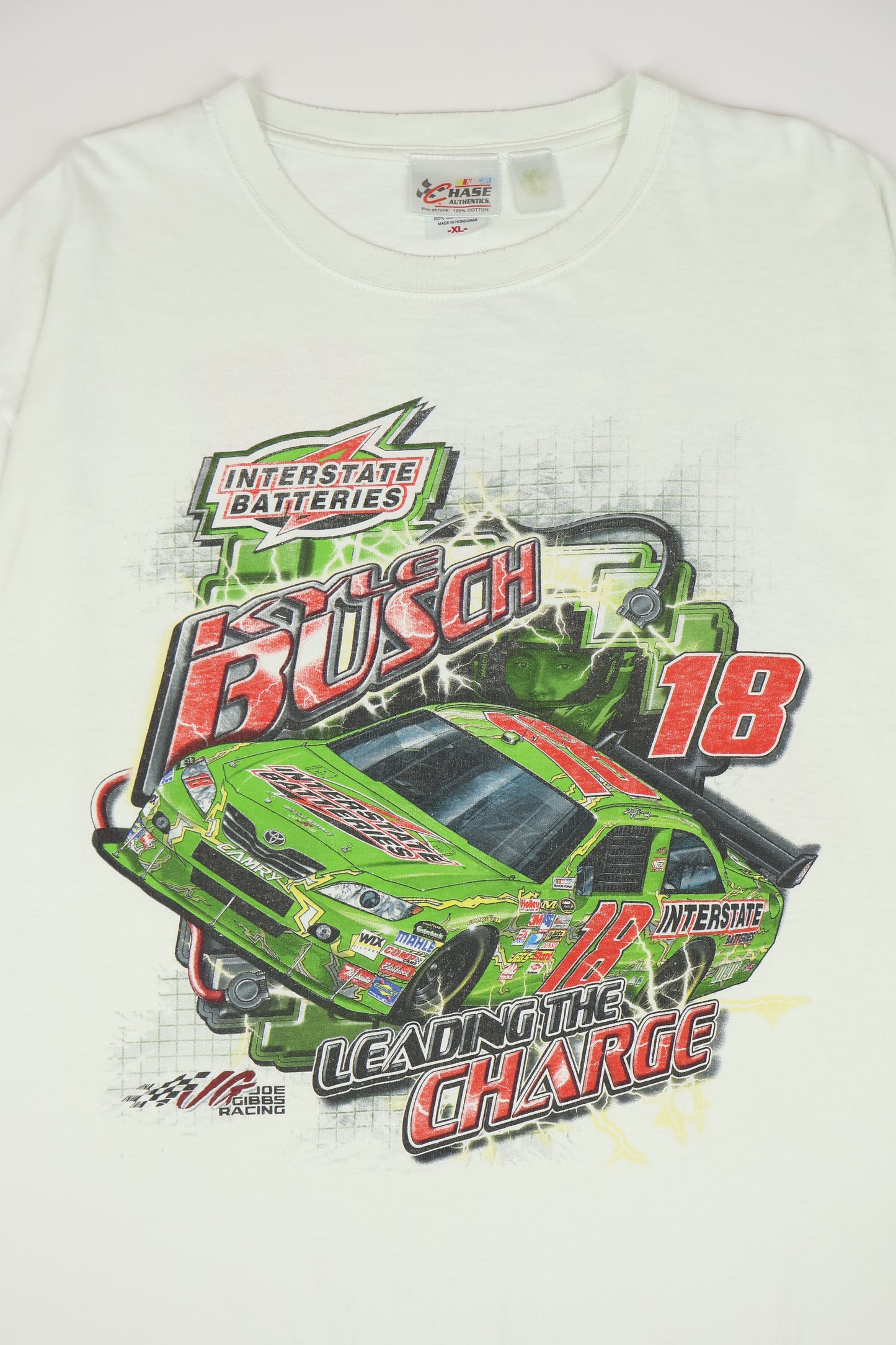 Vintage Kyle Bush NASCAR Tee Image 2