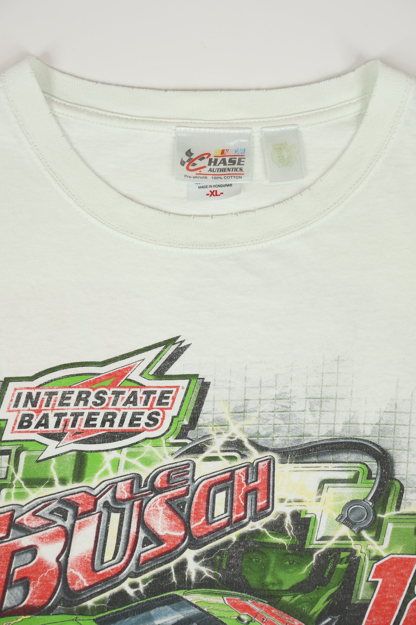 Vintage Kyle Bush NASCAR Tee Image 3