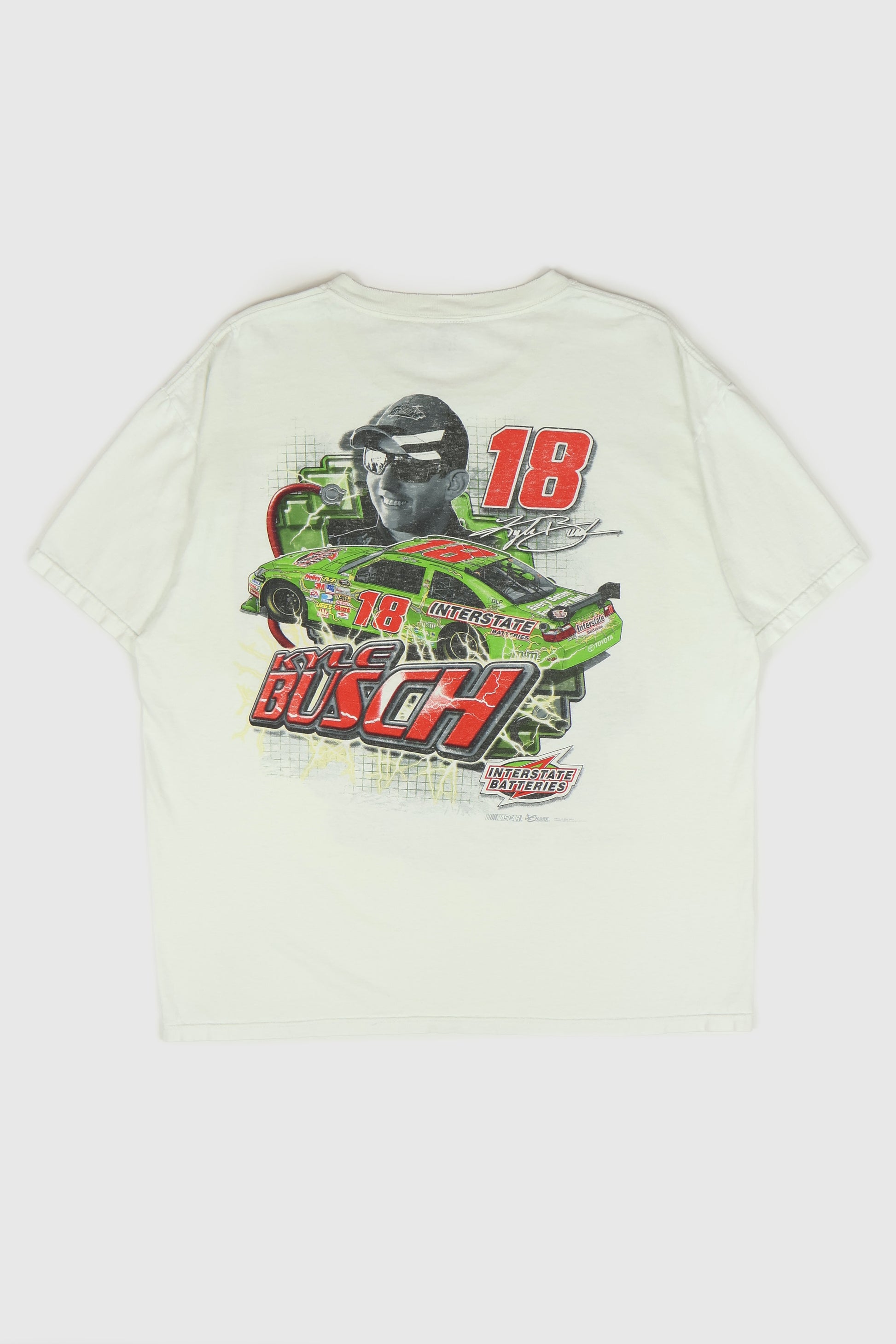 Vintage Kyle Bush NASCAR Tee Image 1