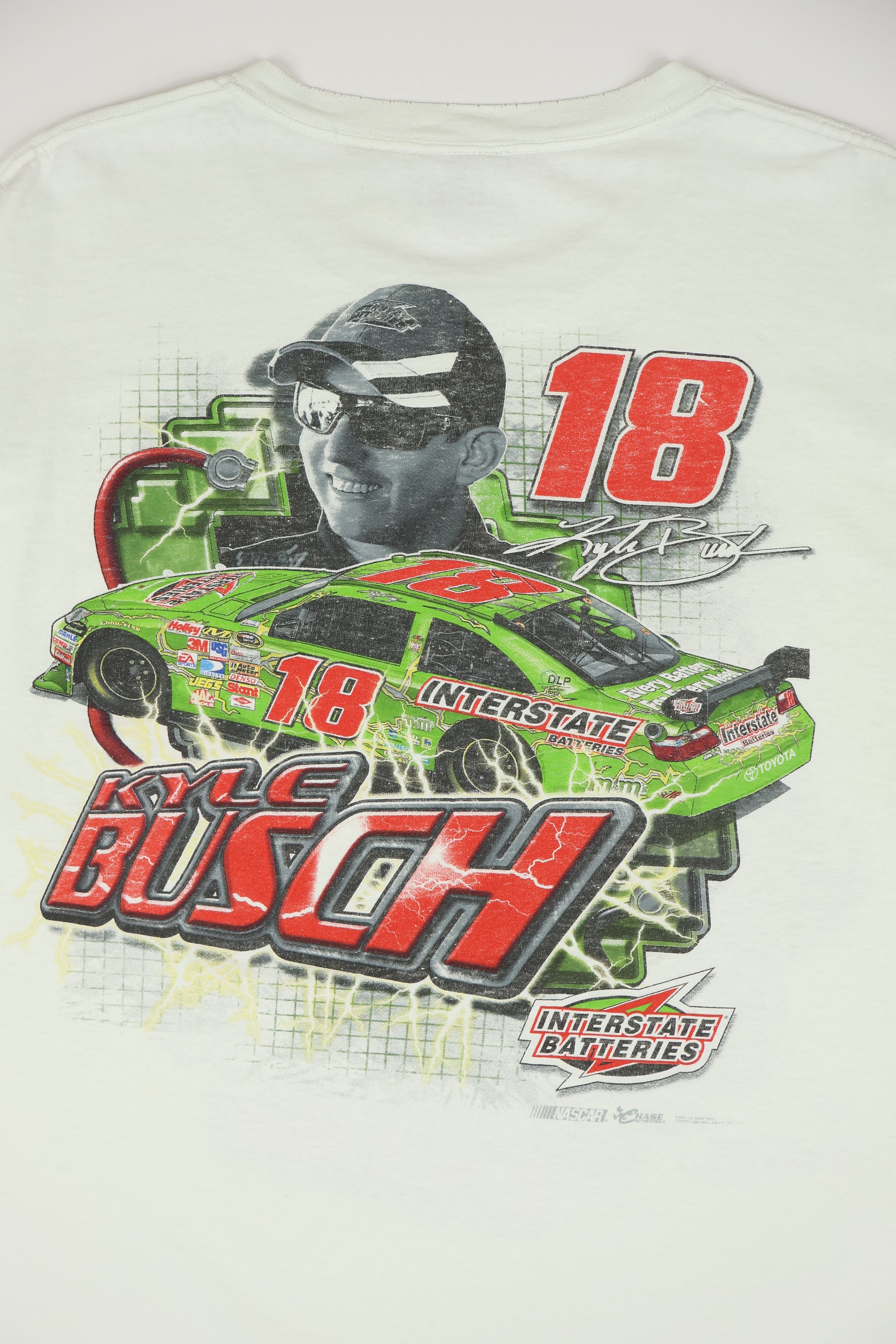 Vintage Kyle Bush NASCAR Tee Image 4