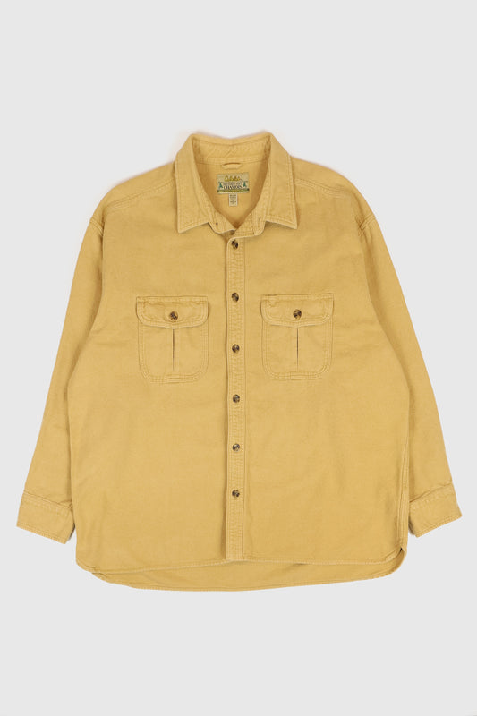 Vintage Cabelas Flannel Heavyweight Button-Down Shirt Image 0