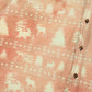 Vintage Faded Moose Pattern Flannel Button-Down Shirt Image 3