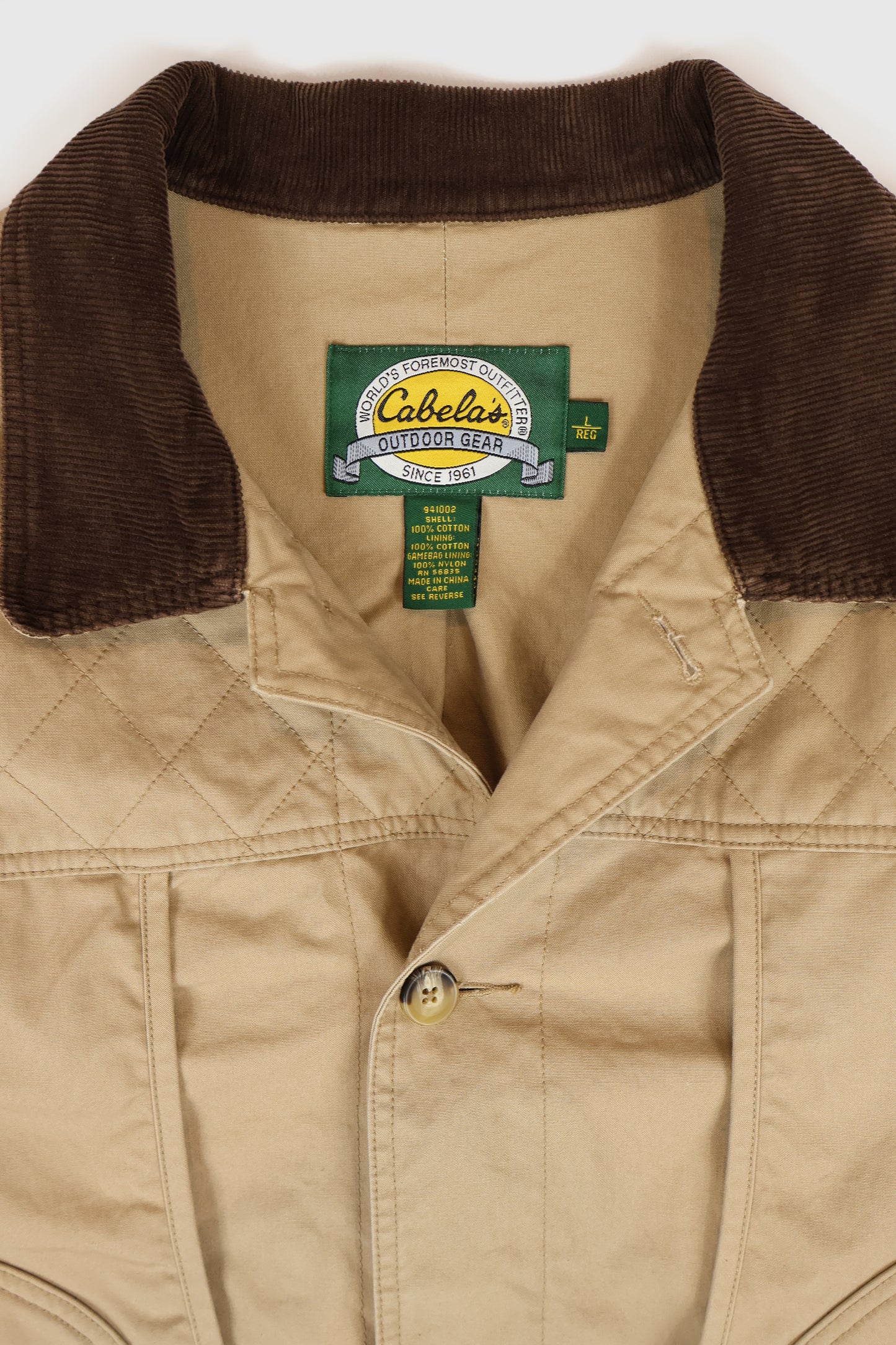 Vintage Cabelas Heavyweight Jacket Image 3