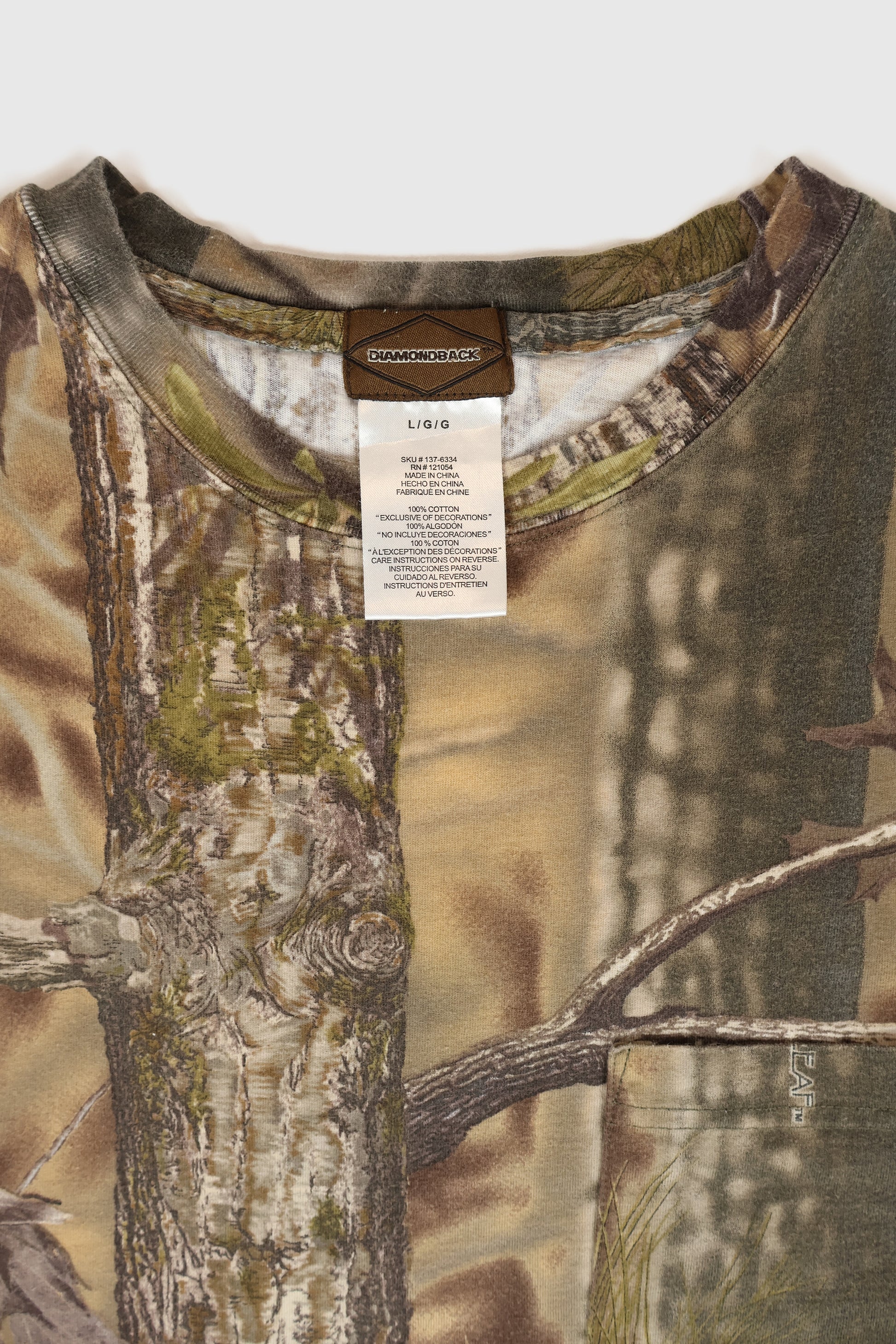 Vintage Real Tree Camo Tee Image 2