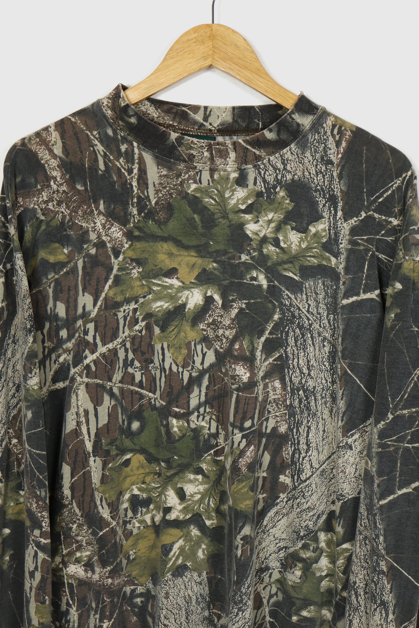 Vintage Long Sleeve Real Tree Camo Tee