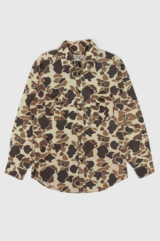 Vintage Camo Button-Down Shirt Image 0
