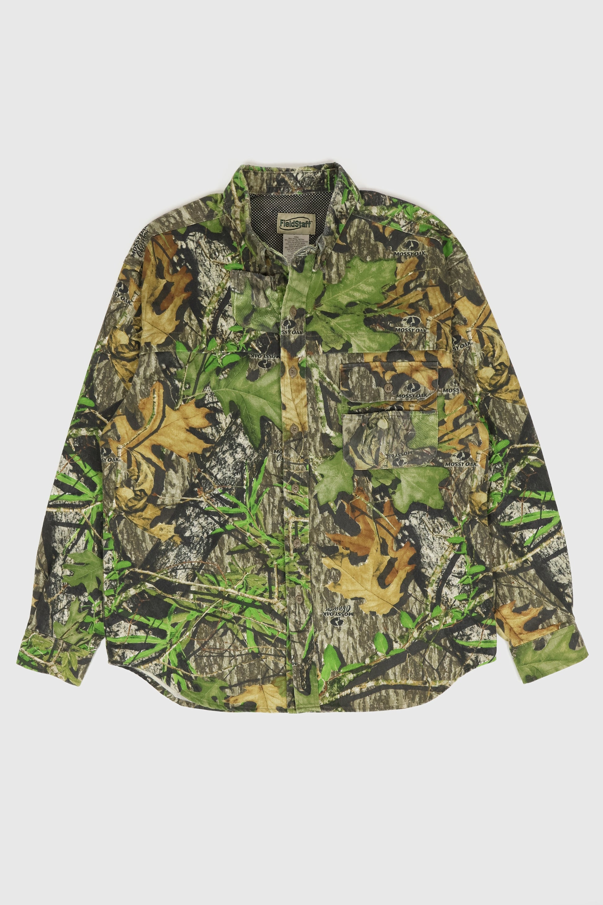 Vintage Real Tree Camo Button-Down Shirt Image 0