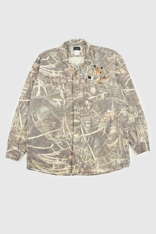 Vintage Heavyweight Camo Button-Down Shirt Image 0