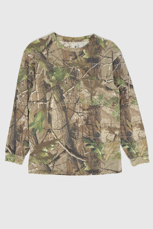 Vintage Real Tree Camo Long Sleeve Tee Image 0