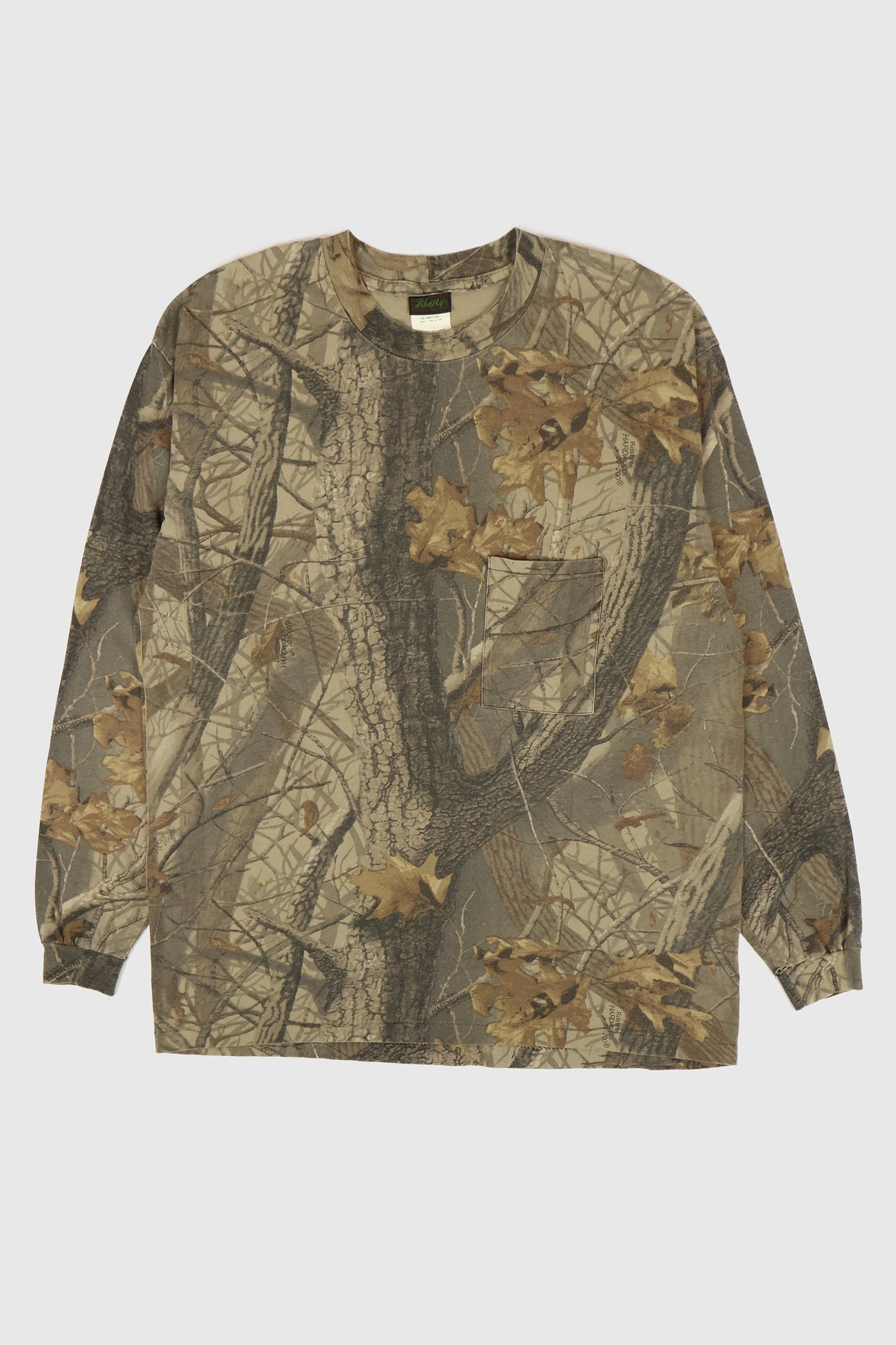 Vintage Real Tree Camo Long Sleeve Tee Image 0