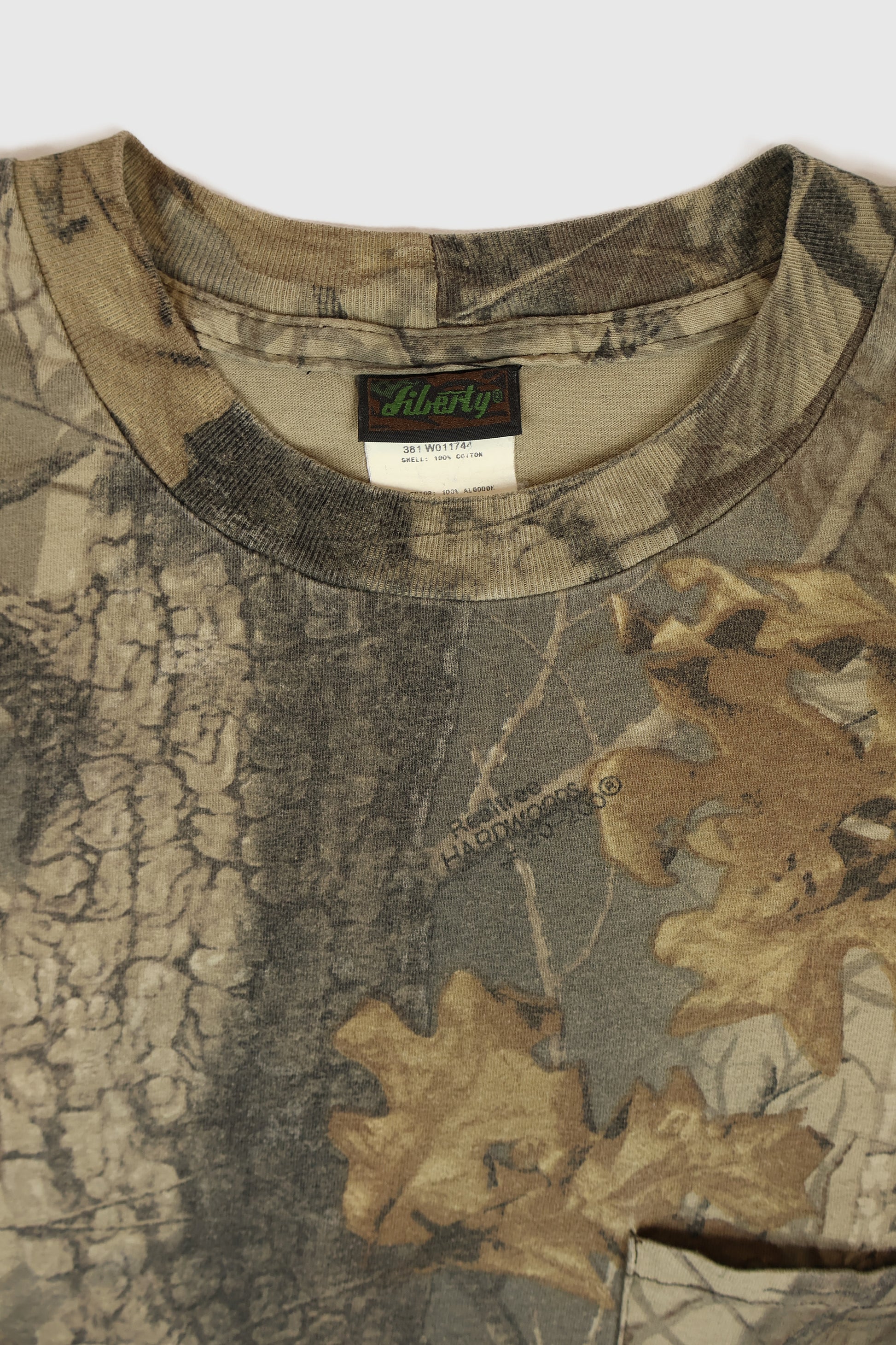 Vintage Real Tree Camo Long Sleeve Tee Image 2