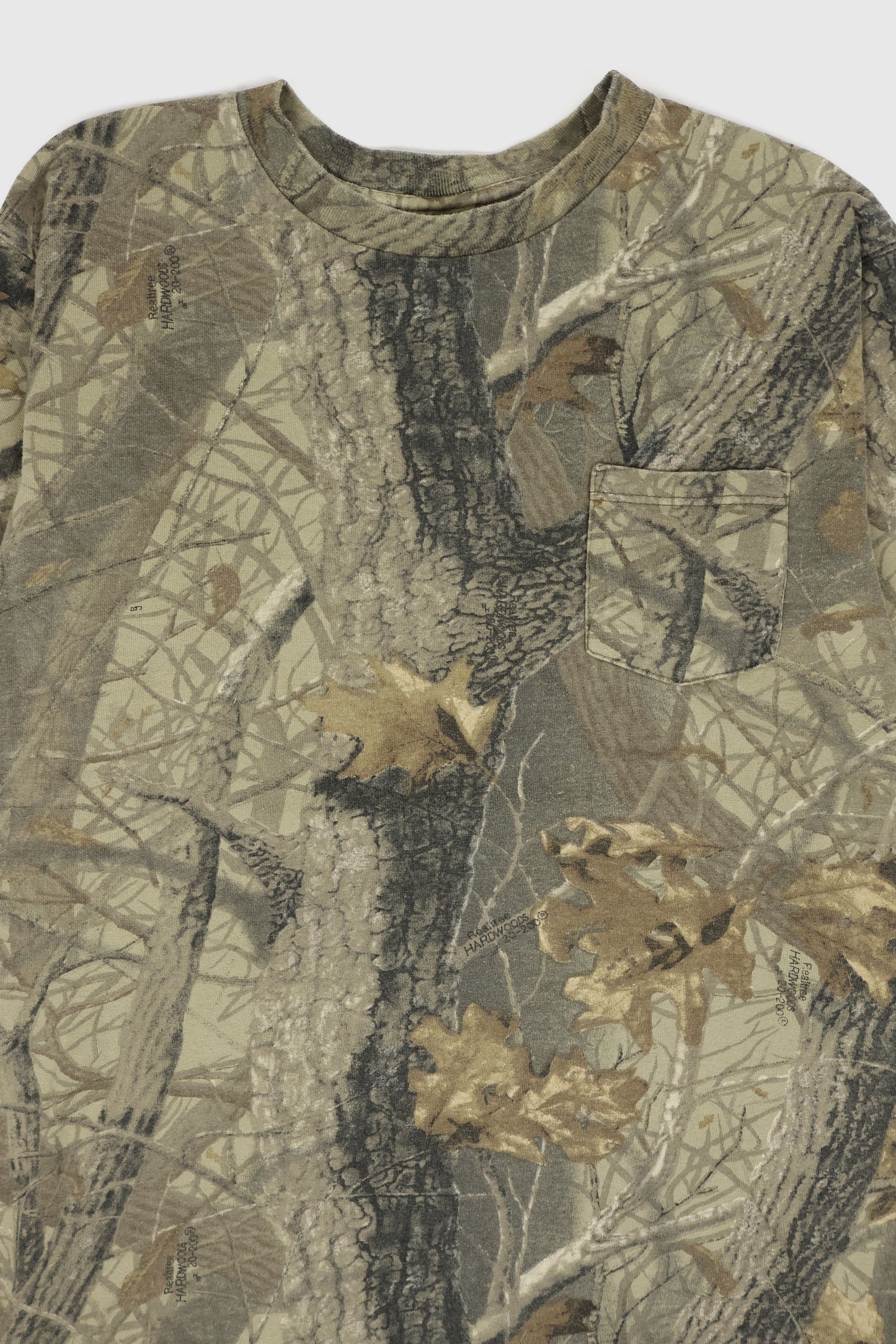 Vintage Real Tree Camo Long Sleeve Tee 02 Image 1