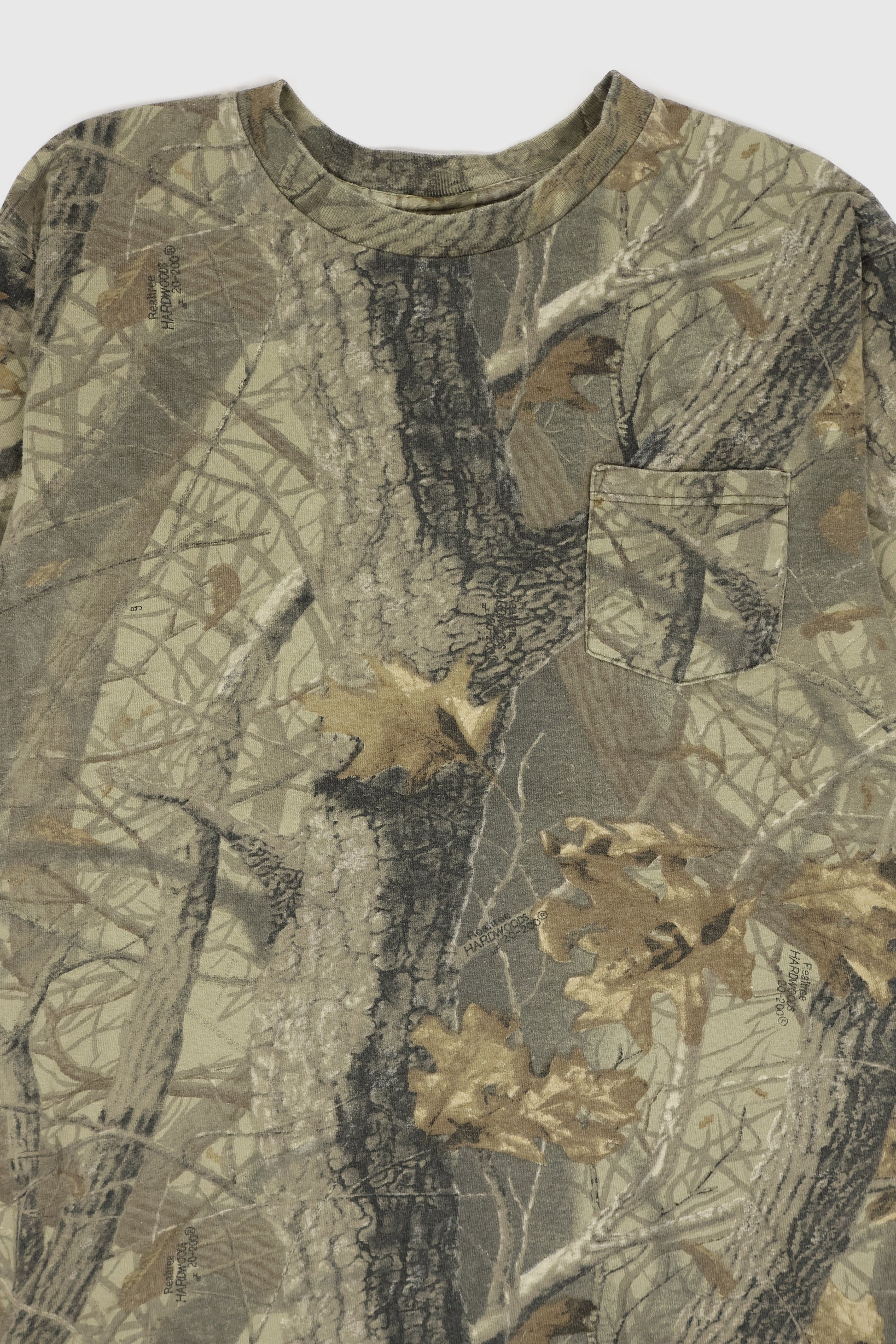 Vintage Real Tree Camo Long Sleeve Tee 02 Image 1