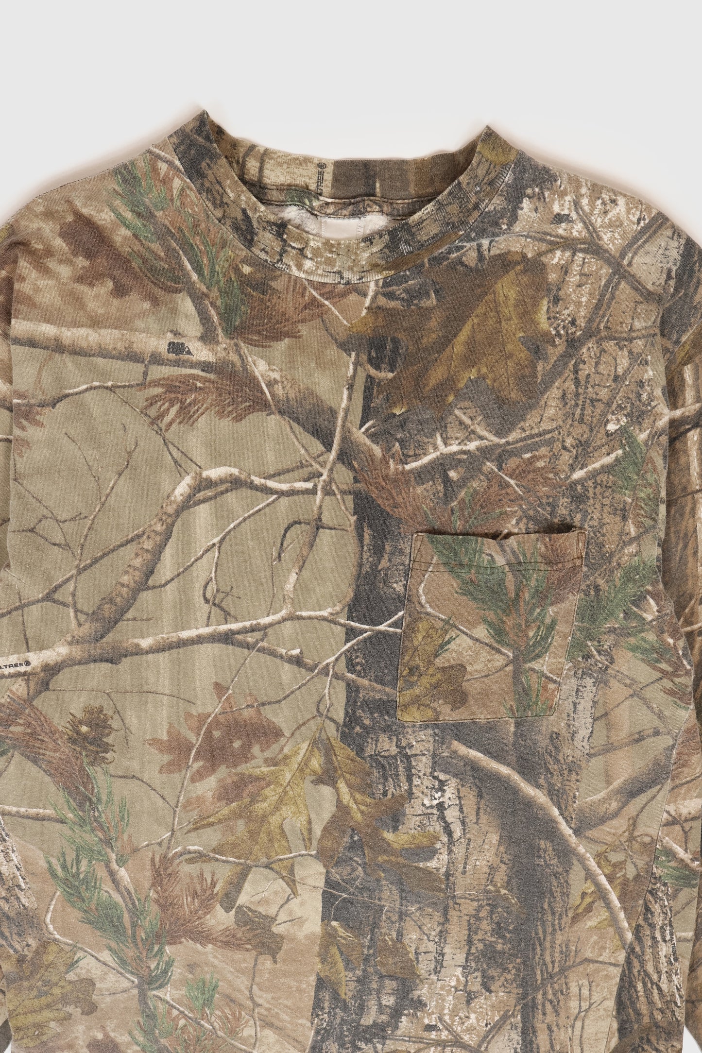Vintage Real Tree Camo Long Sleeve Tee 02 Image 1