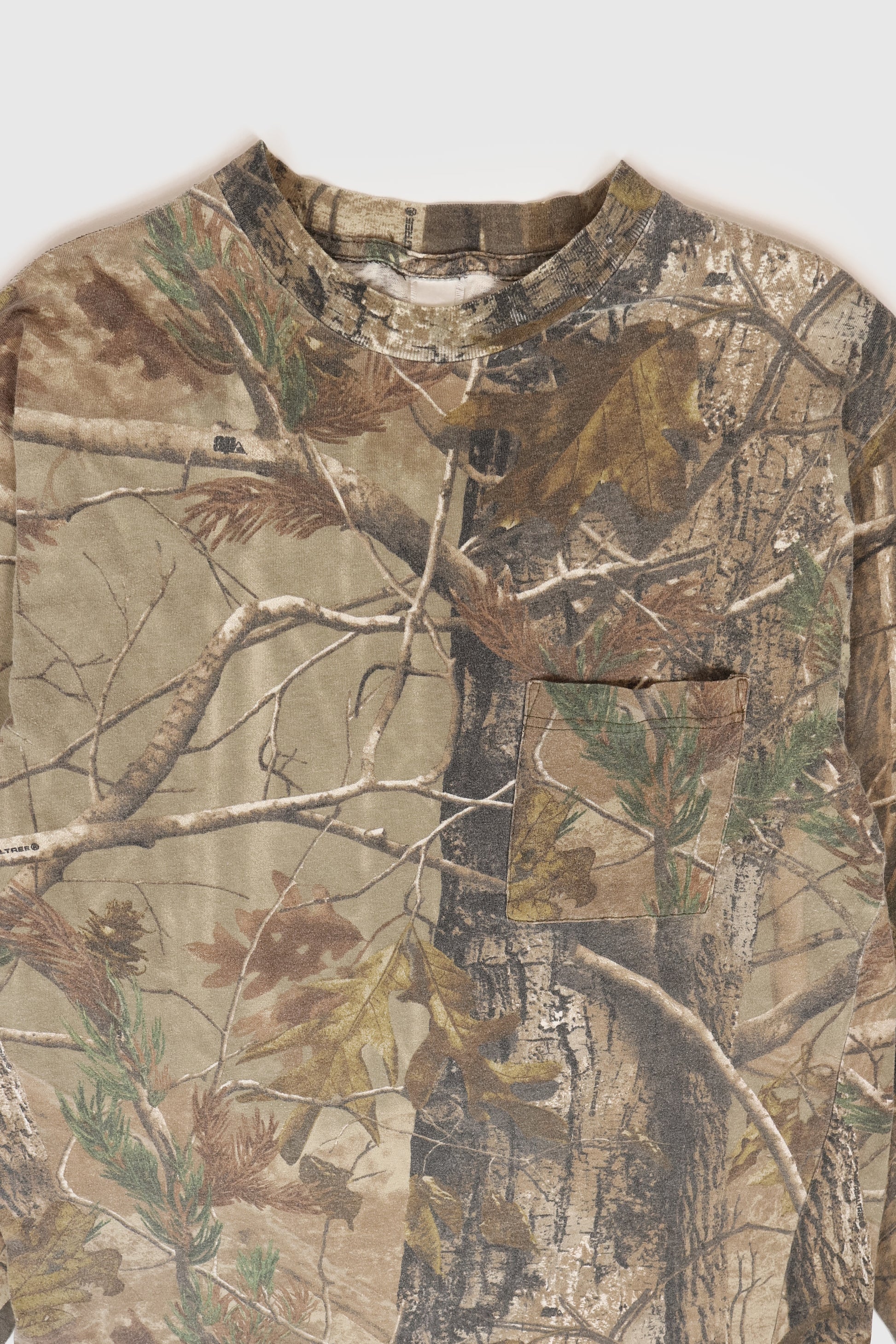 Vintage Real Tree Camo Long Sleeve Tee 02 Image 1