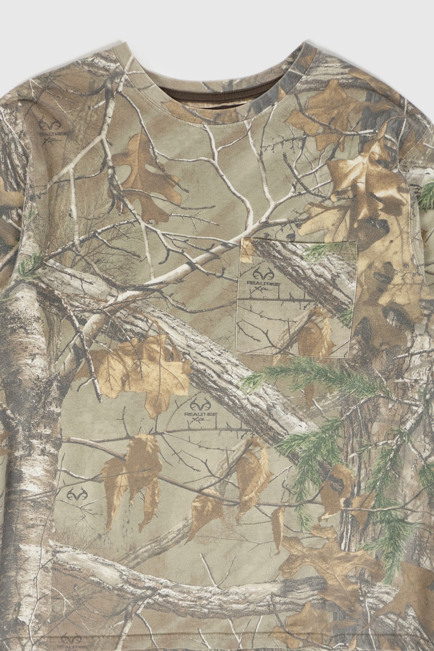 Vintage Real Tree Camo Long Sleeve Tee 02