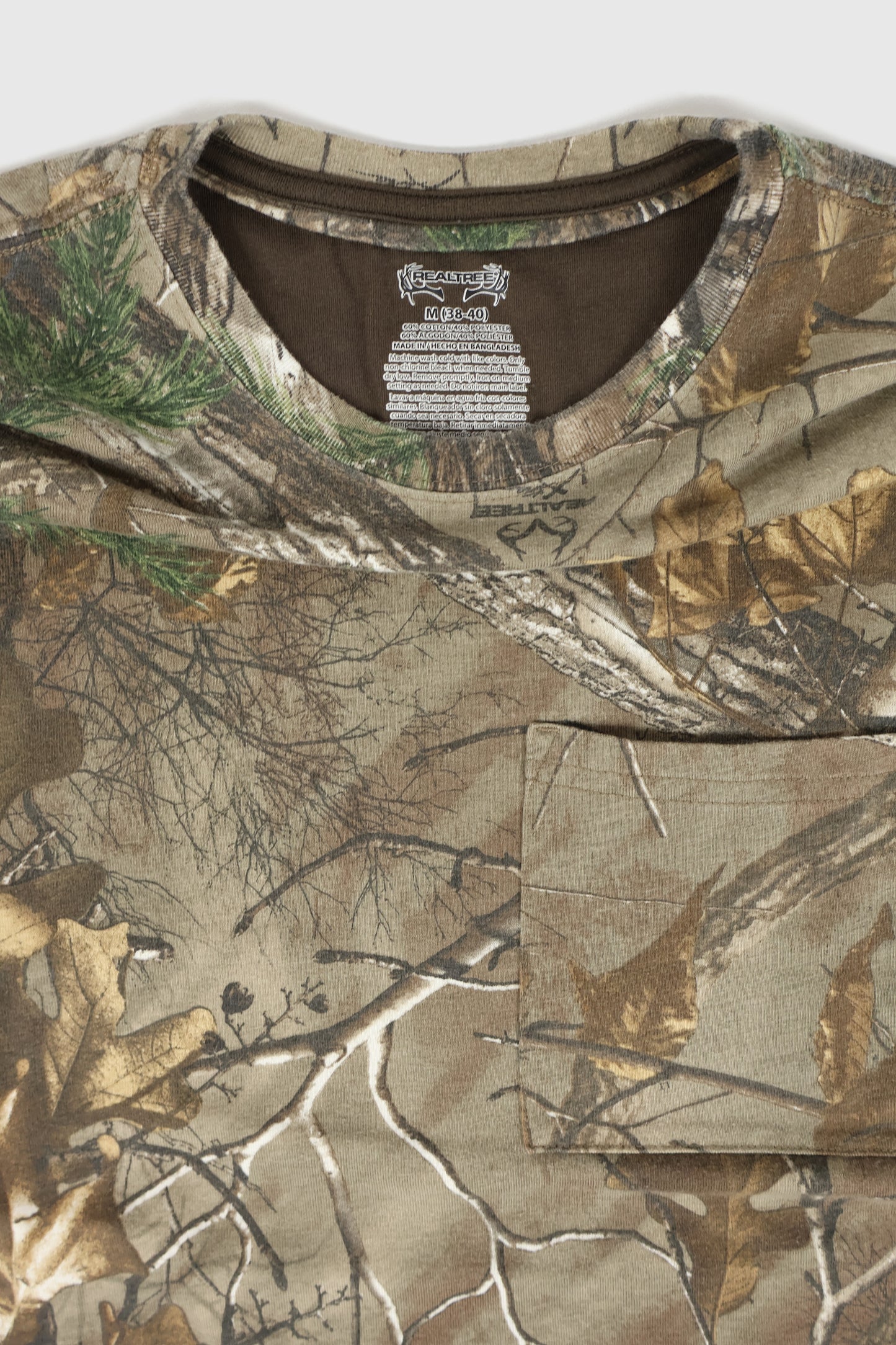 Vintage Real Tree Camo Long Sleeve Tee 03
