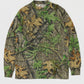 Vintage Real Tree Camo Mesh Long Sleeve Tee