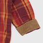 Vintage Heavyweight Red Plaid Button-Down Shirt