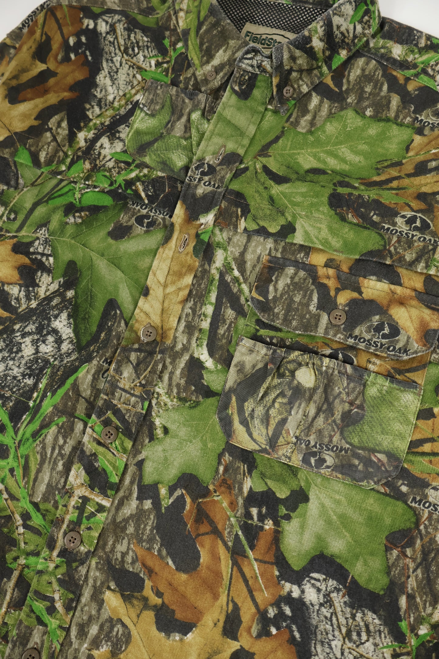 Vintage Real Tree Camo Button-Down Shirt