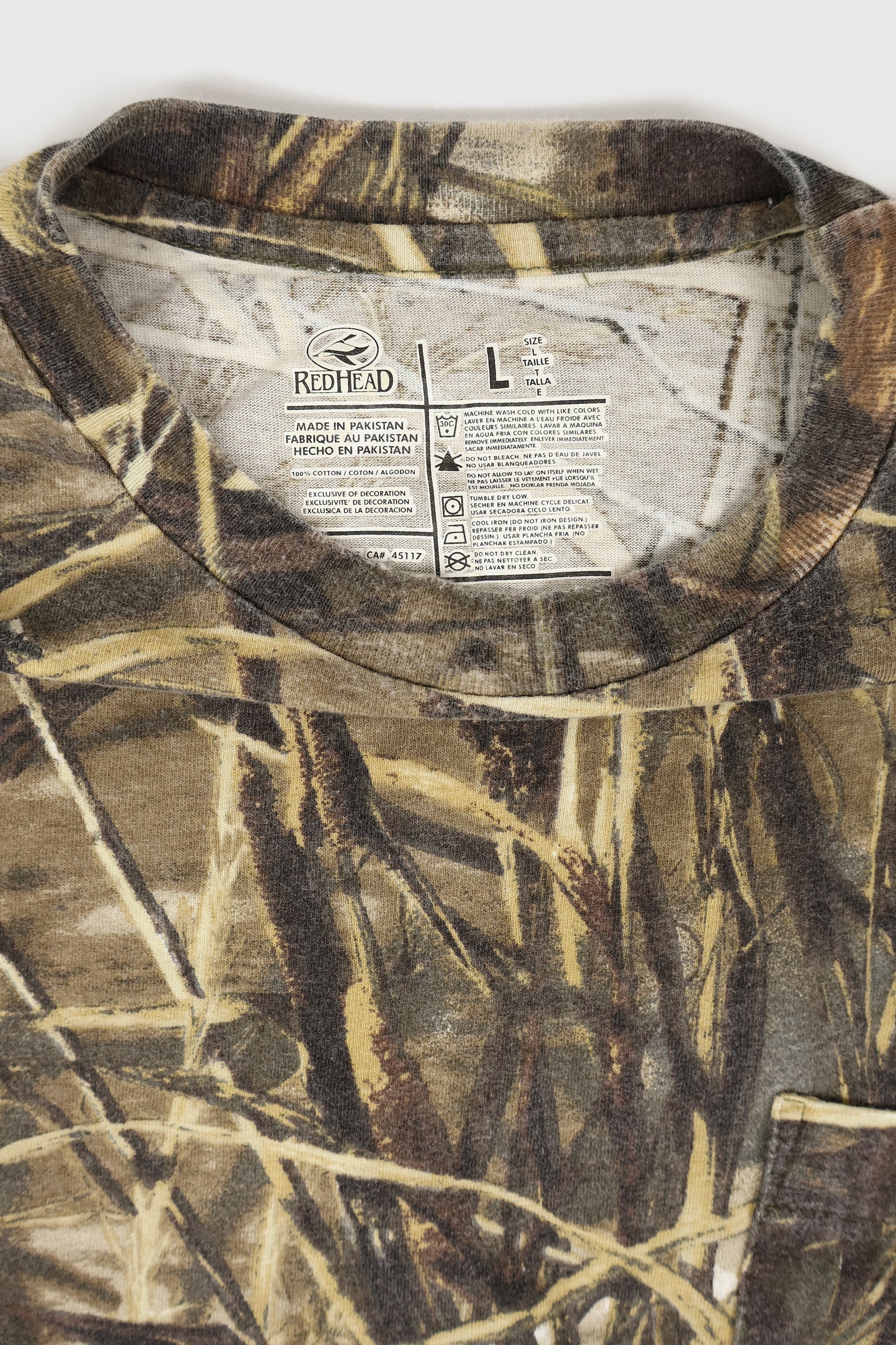 Vintage Real Tree Camo Long Sleeve Tee 01