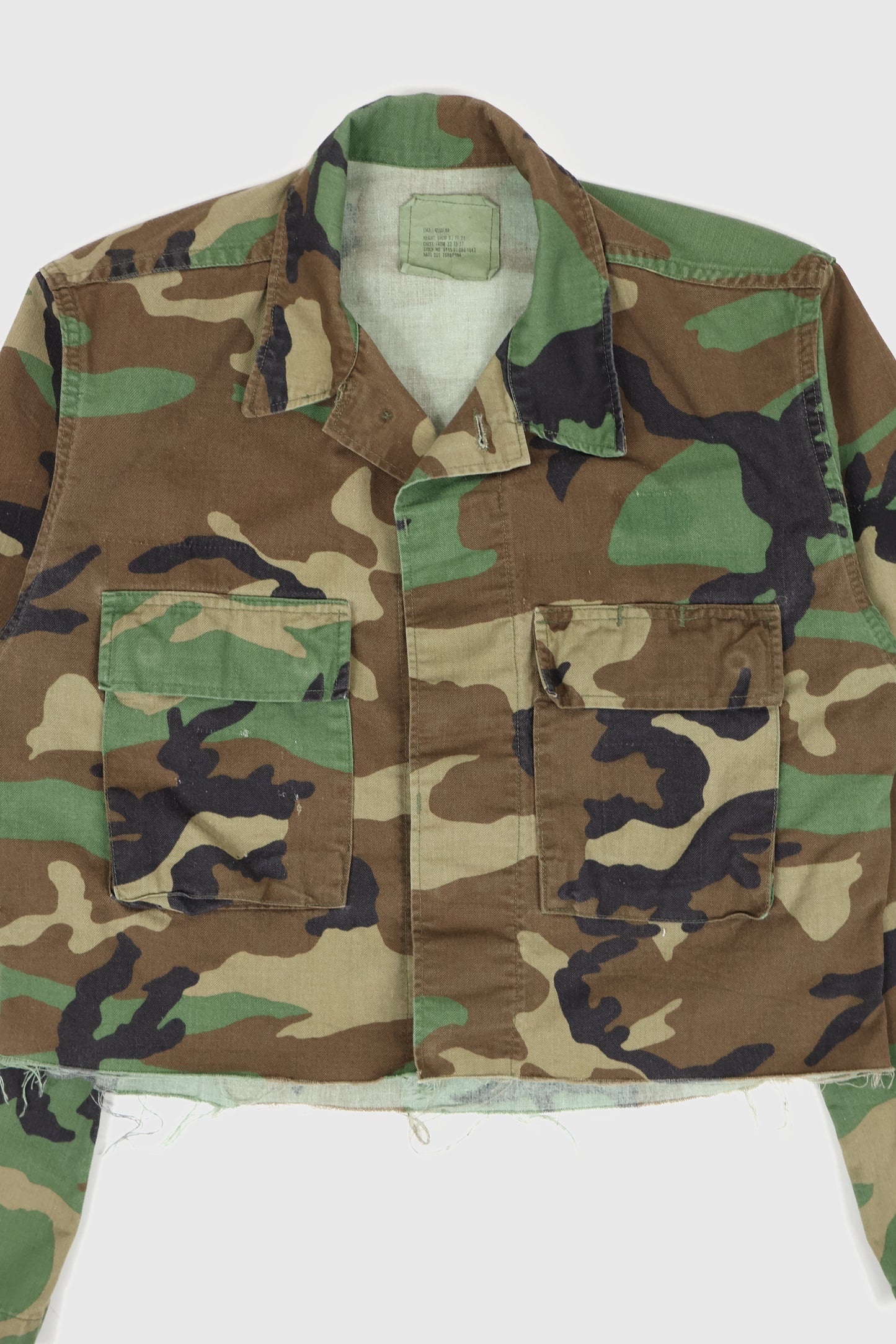 Vintage Camo Cropped Jacket Image 1