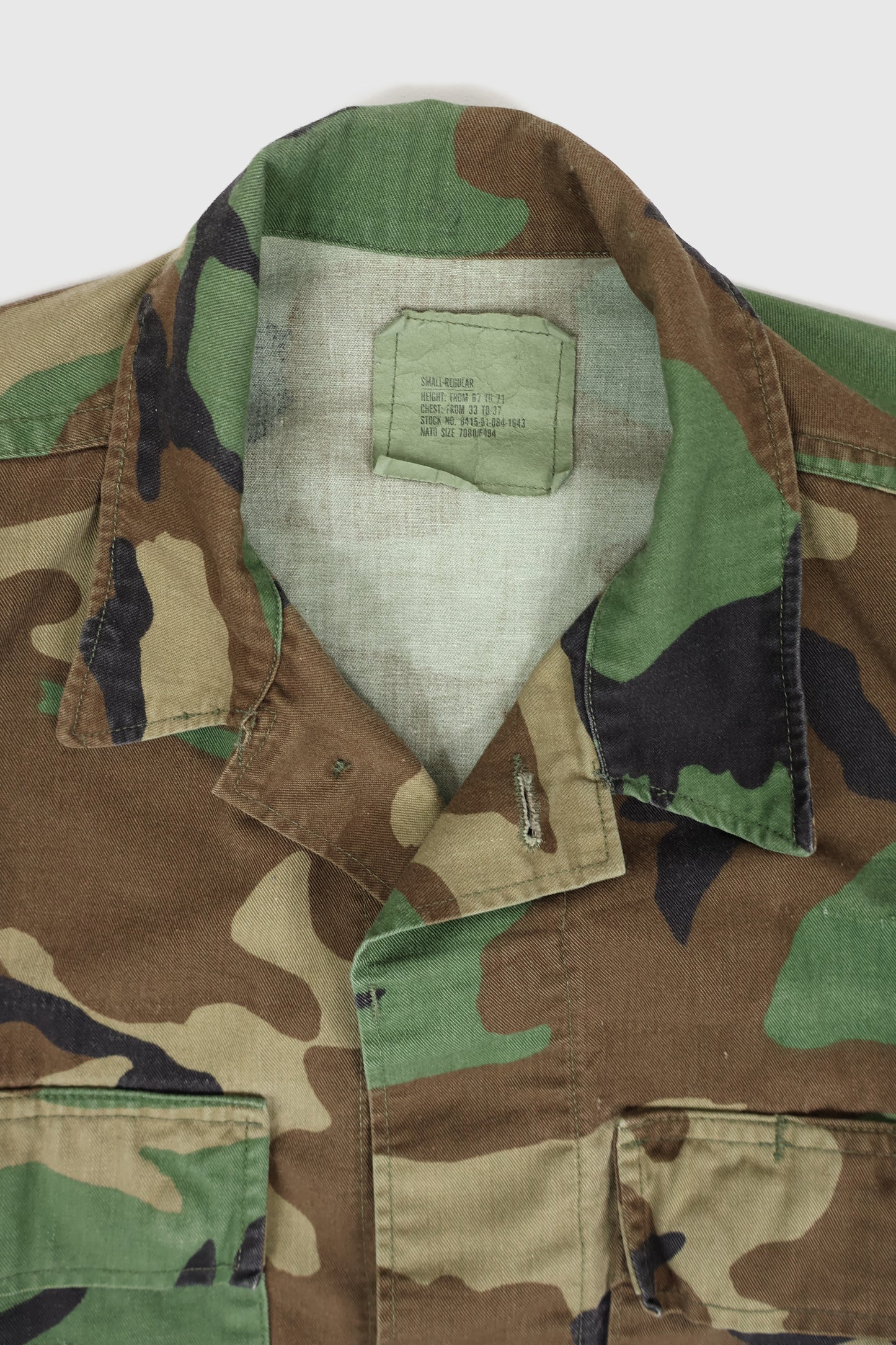 Vintage Camo Cropped Jacket Image 2