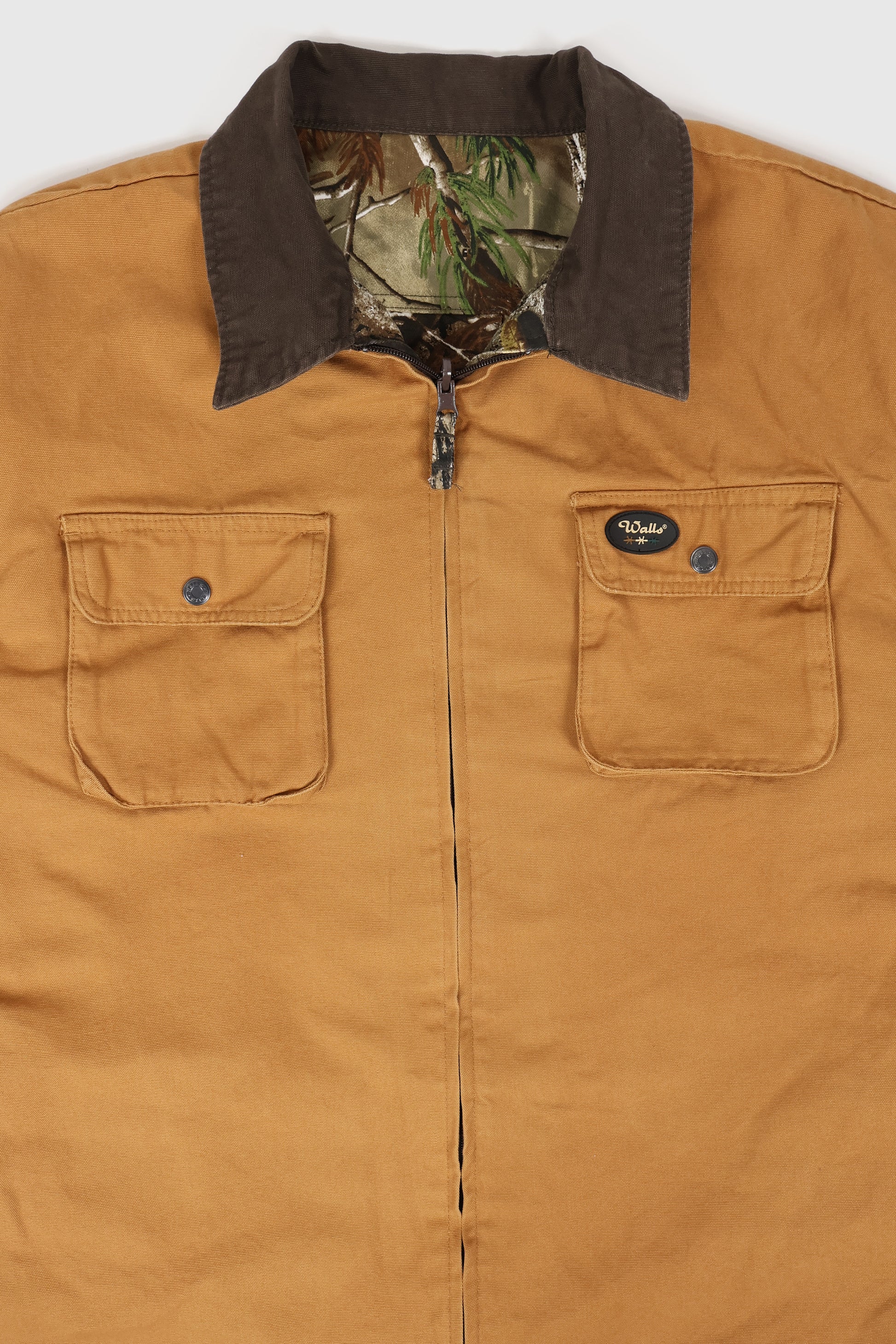 Vintage Reversible Real Tree Camo Jacket Image 4