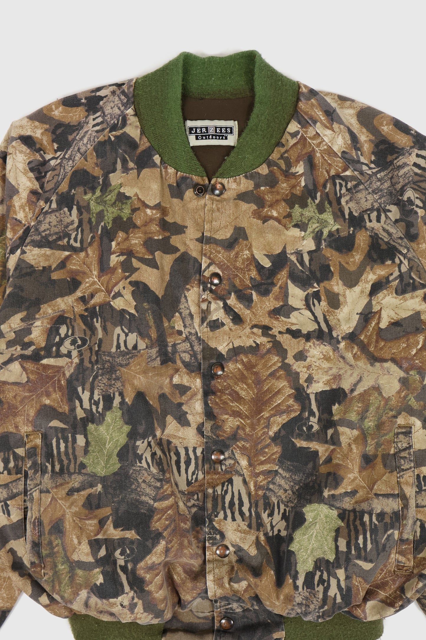 Vintage Real Tree Camo Snap Button Jacket Image 1