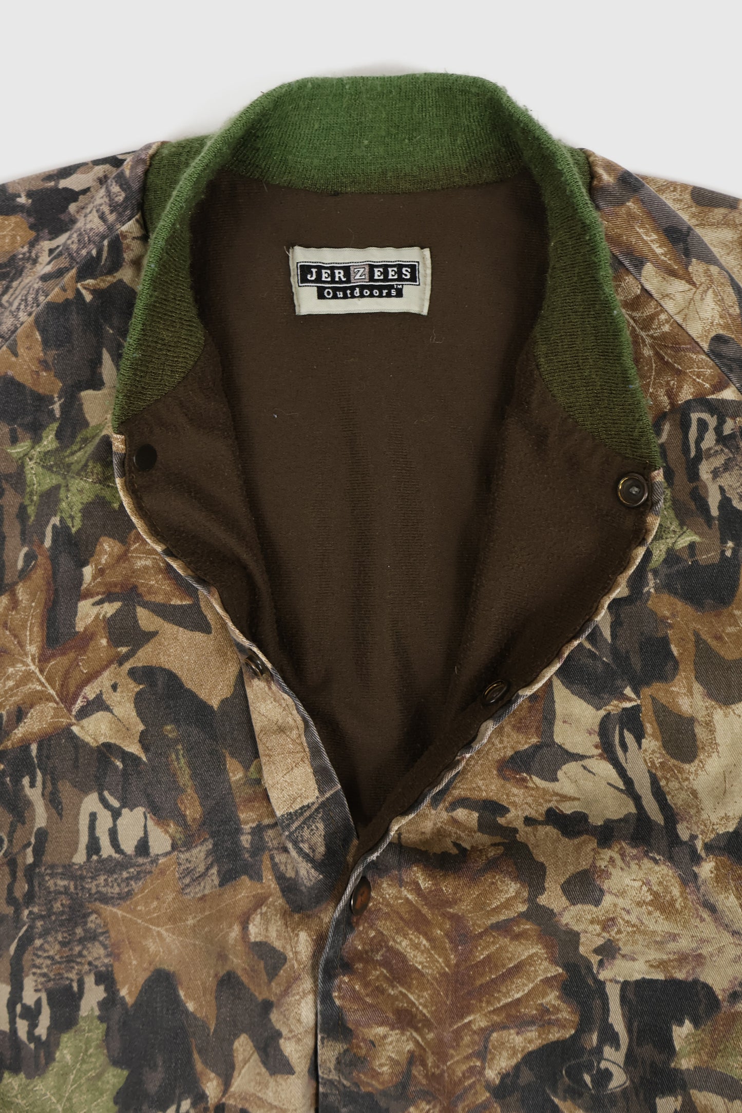 Vintage Real Tree Camo Snap Button Jacket Image 2