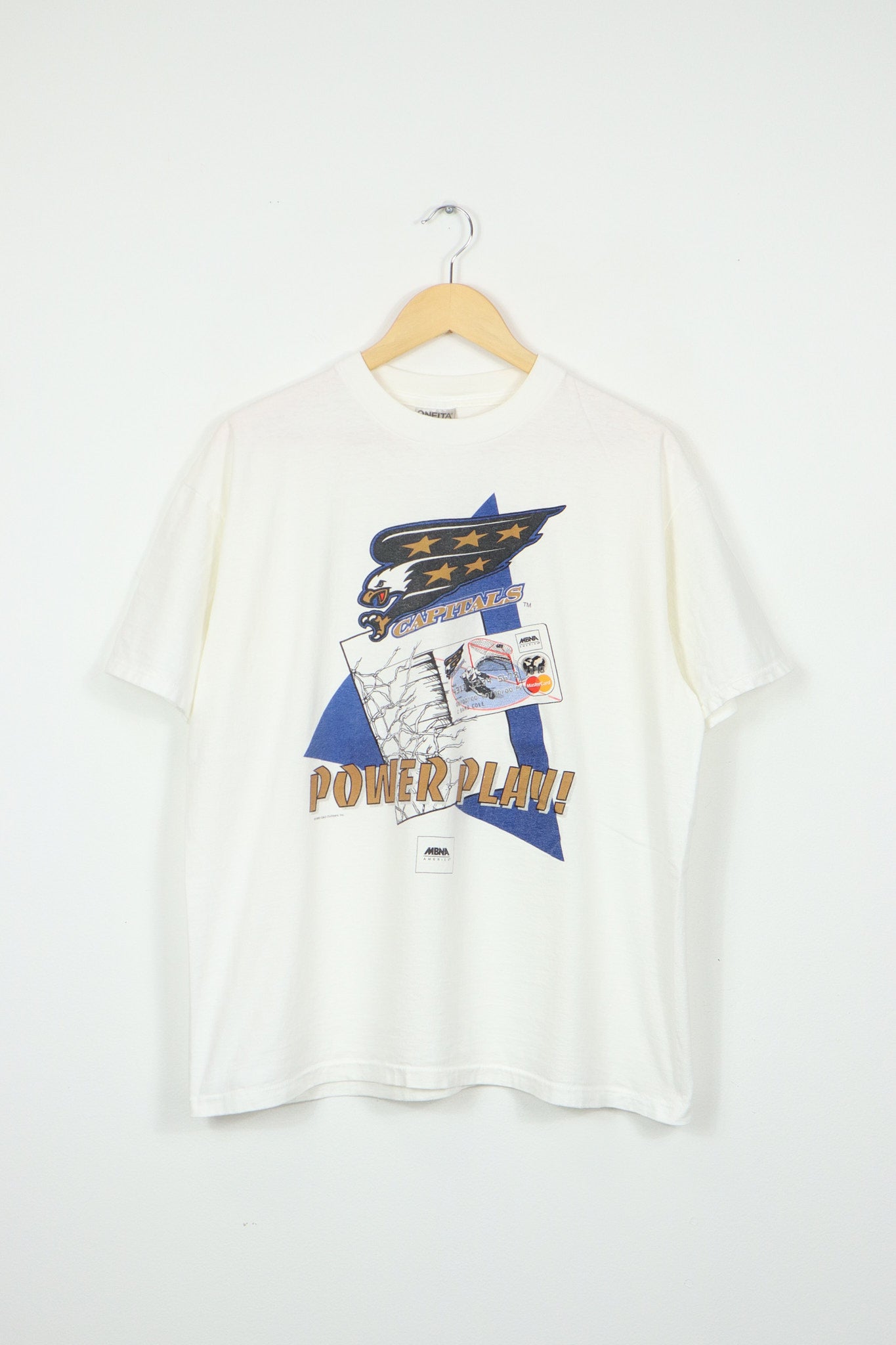 Vintage 1995 Washington Capitals Power Play Tee