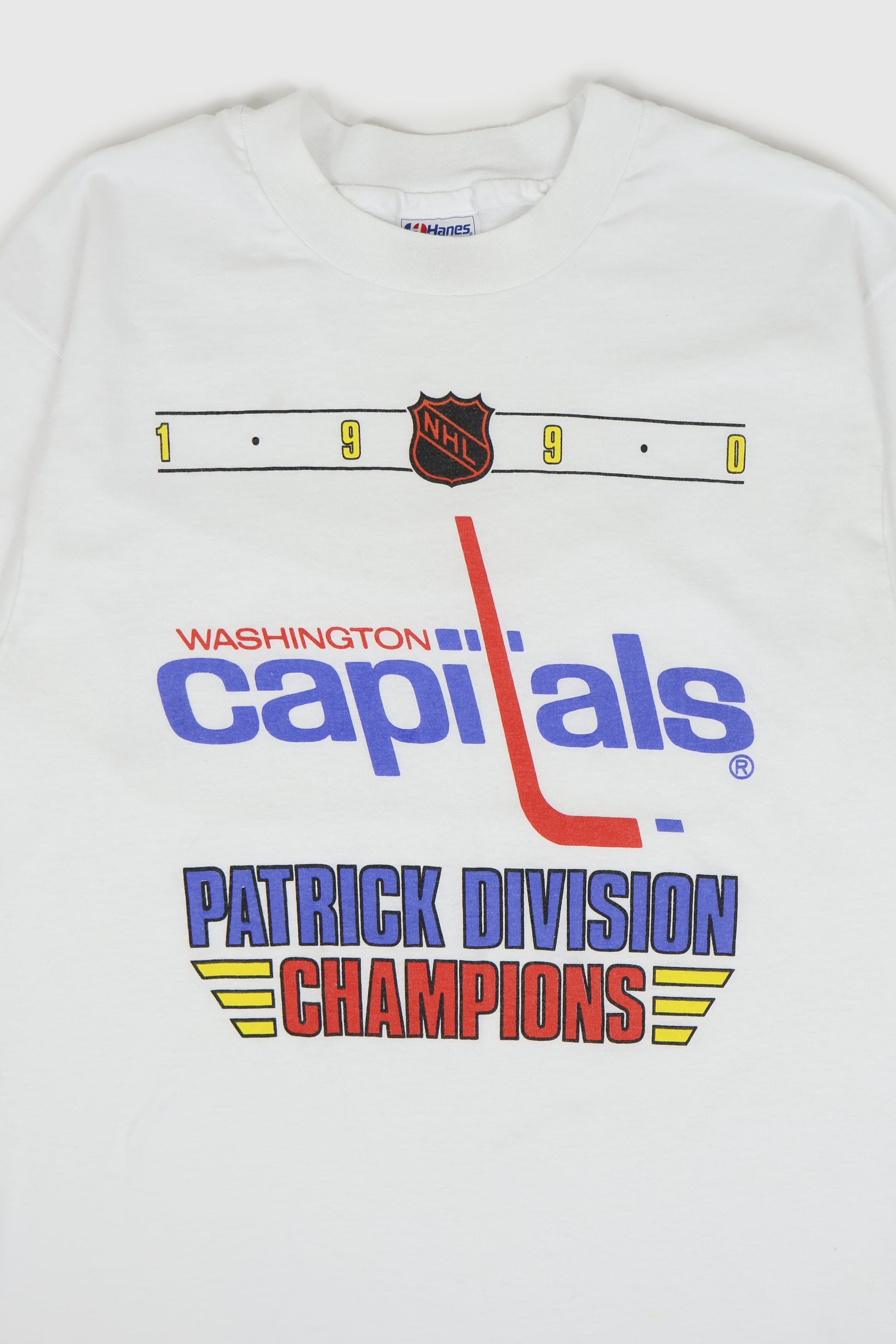 Vintage 1990 Washington Capitals Tee Image 1