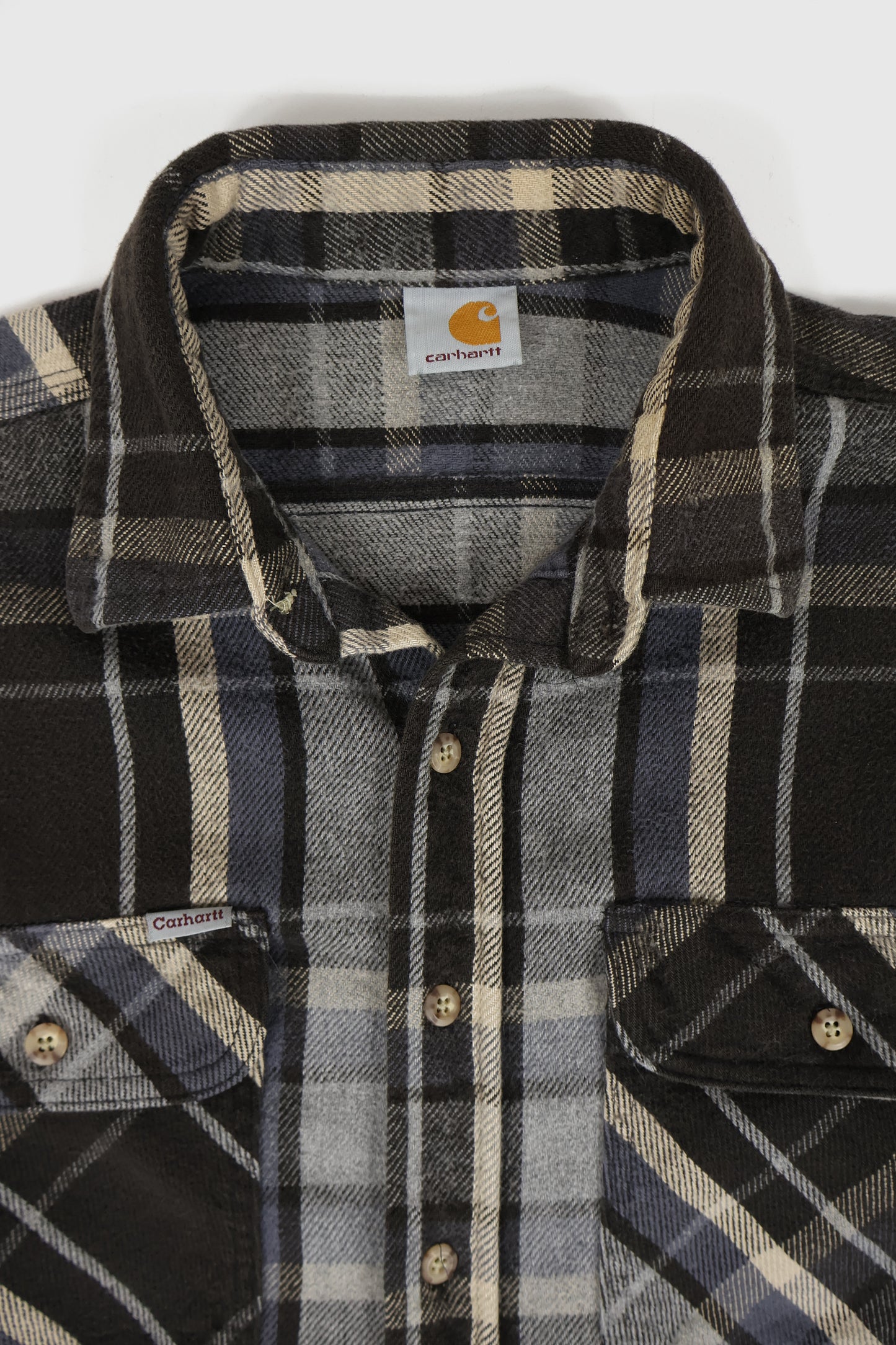Vintage Carhartt Heavyweight Button-Down Shirt Image 2