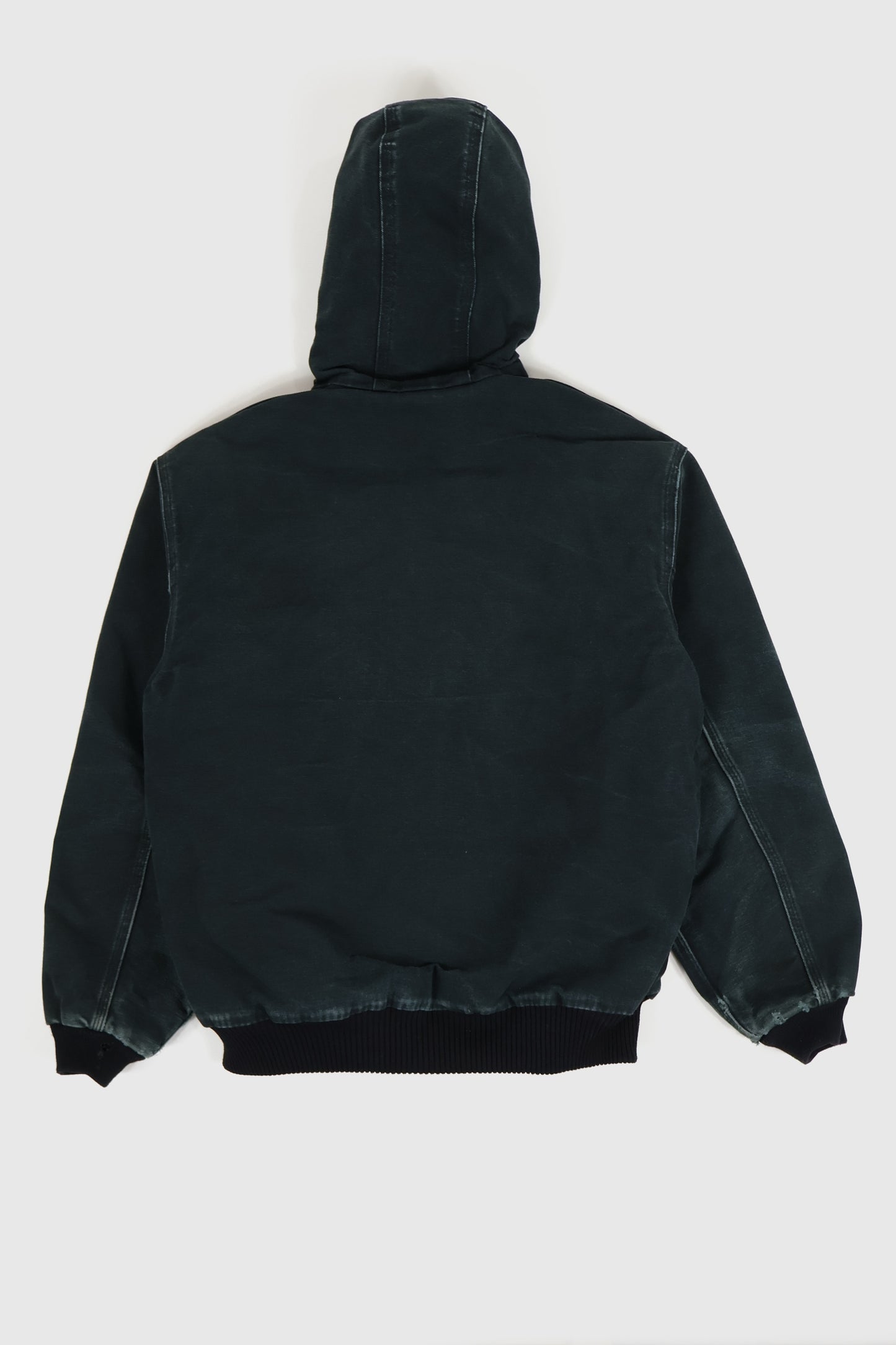 Vintage Carhartt Faded Hooded Jacket Image 2