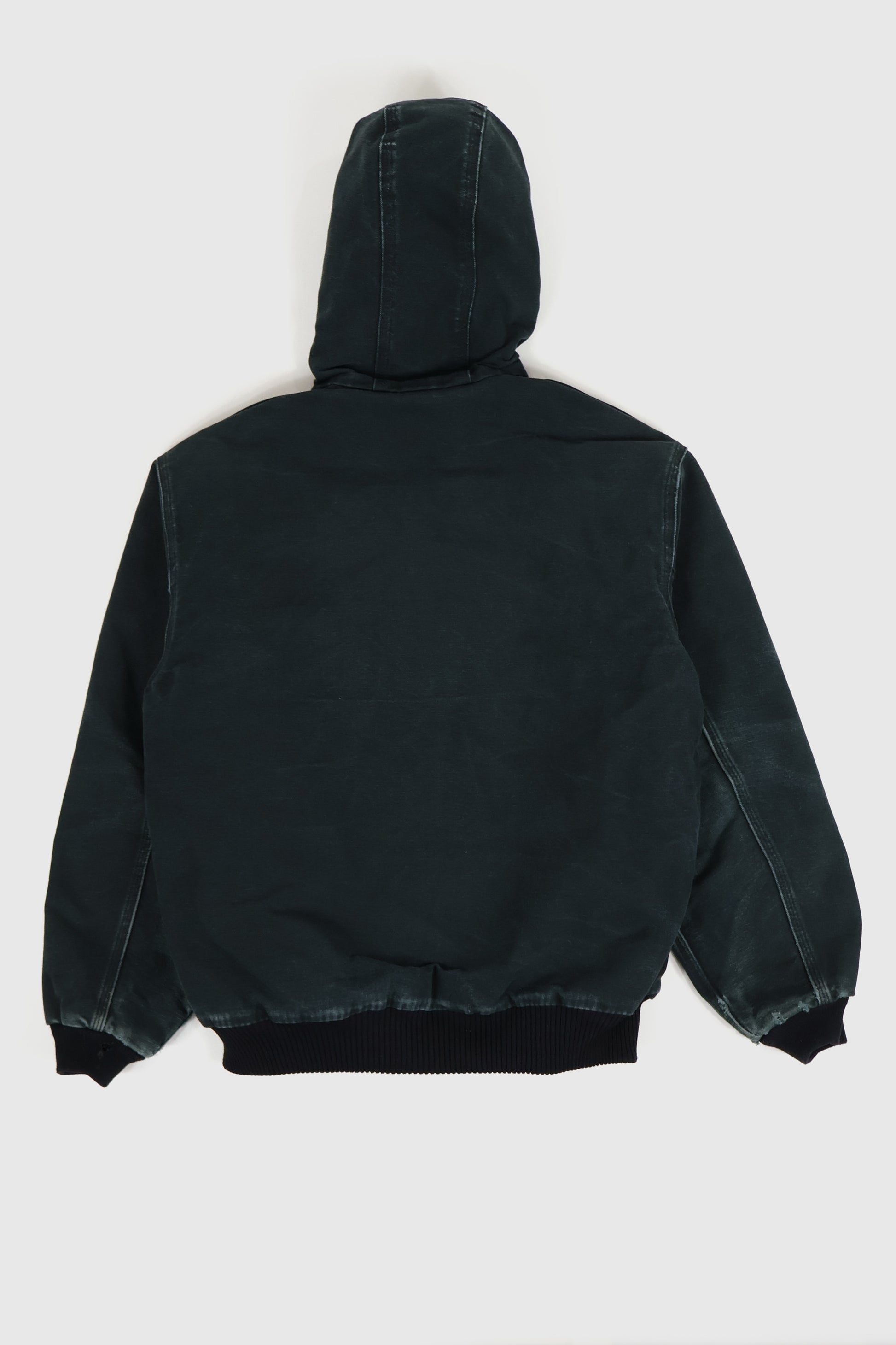 Vintage Carhartt Faded Hooded Jacket Image 2