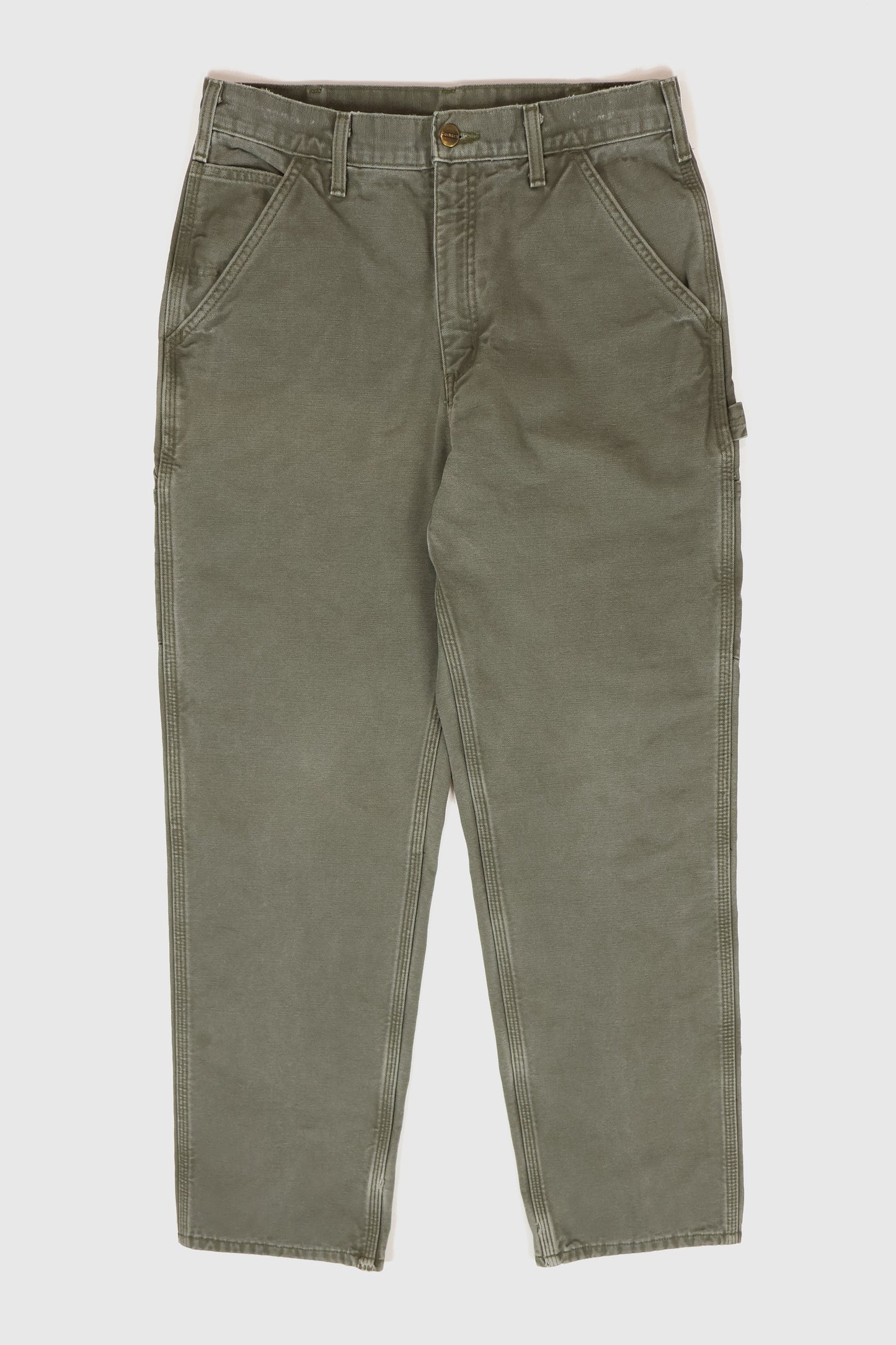 Vintage Carhartt Flannel Lined Carpenter Jeans Image 0