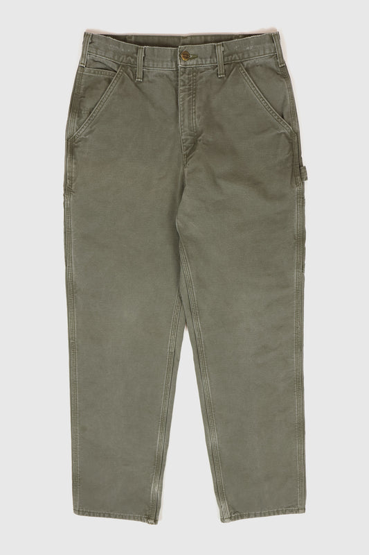 Vintage Carhartt Flannel Lined Carpenter Jeans Image 0