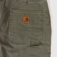 Vintage Carhartt Flannel Lined Carpenter Jeans Image 4