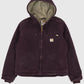 Vintage Carhartt Sherpa Lind Hooded Jacket