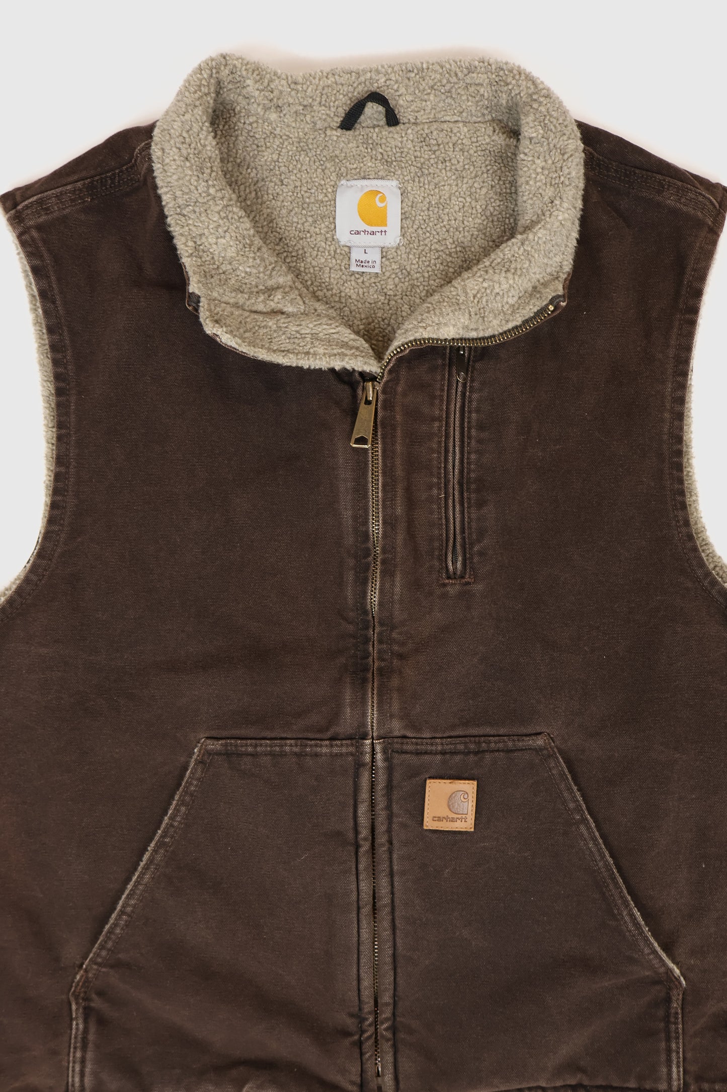 Vintage Carhartt Sherpa Lined Vest