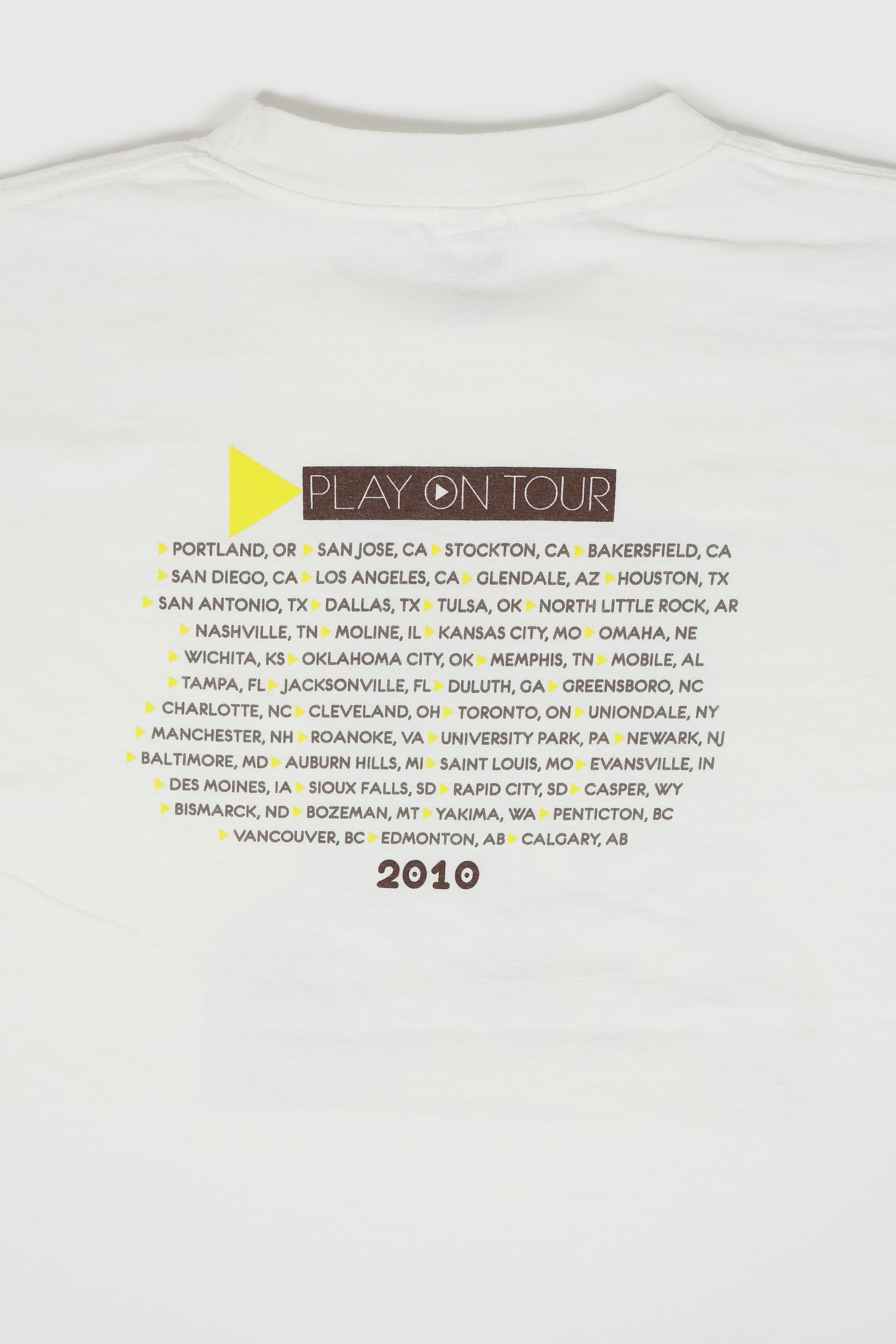 Vintage Carrie Underwood 2010 Tour Tee Image 2