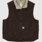 Vintage Carhartt Sherpa Lined Vest 01