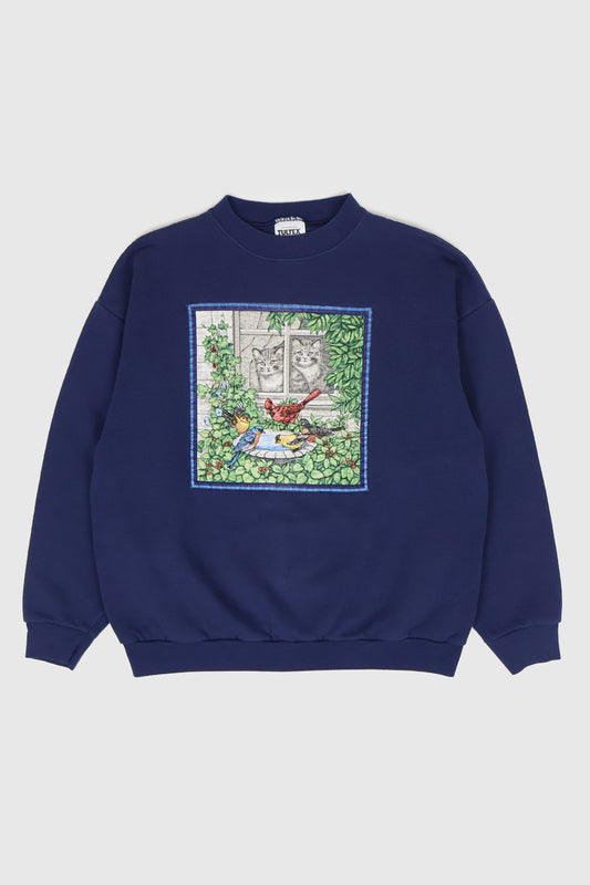 Vintage Cat Crewneck